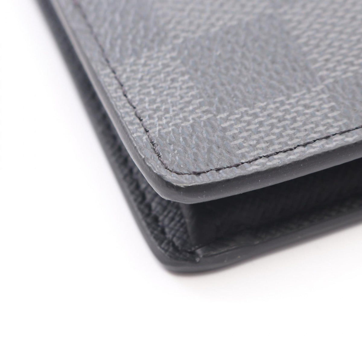 Louis Vuitton Black Pvc Long Wallet (Bi-Fold) (Pre-Owned)