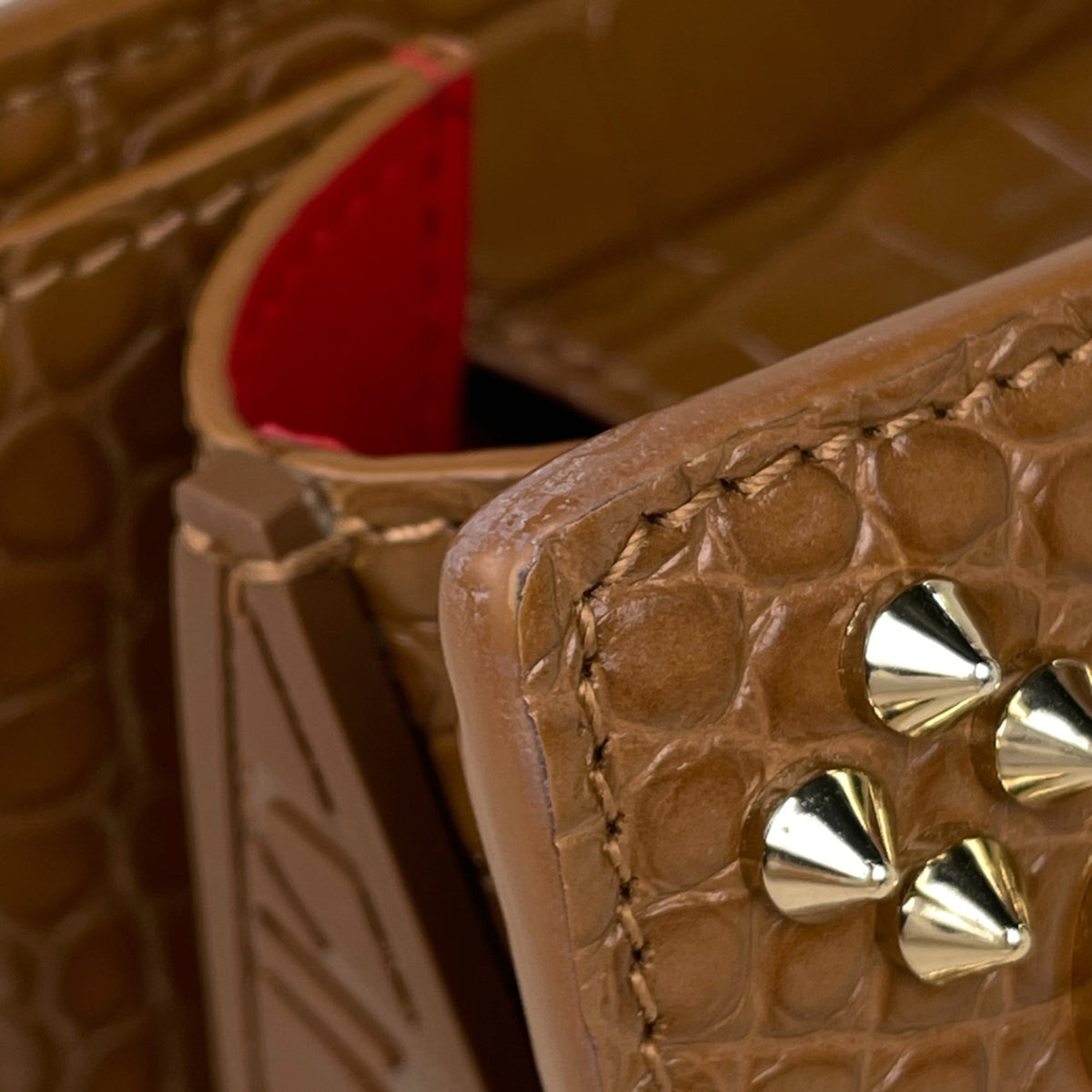 Christian Louboutin Brown Leather Handbag (Pre-Owned)