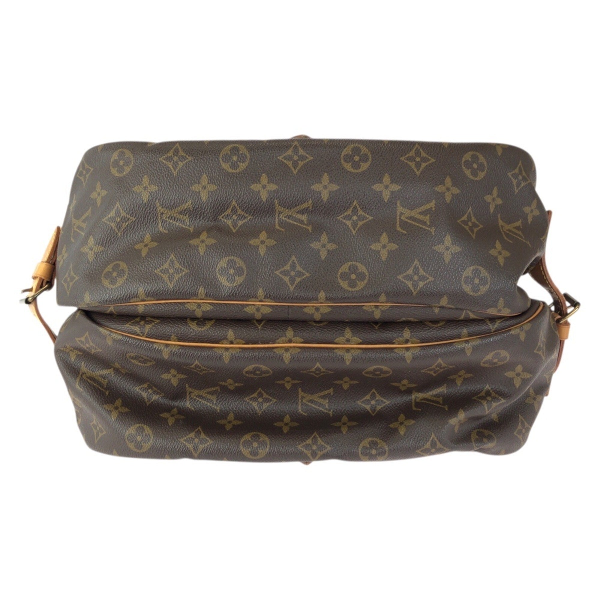 Louis Vuitton Brown Pvc Leather Shoulder Bag (Pre-Owned)