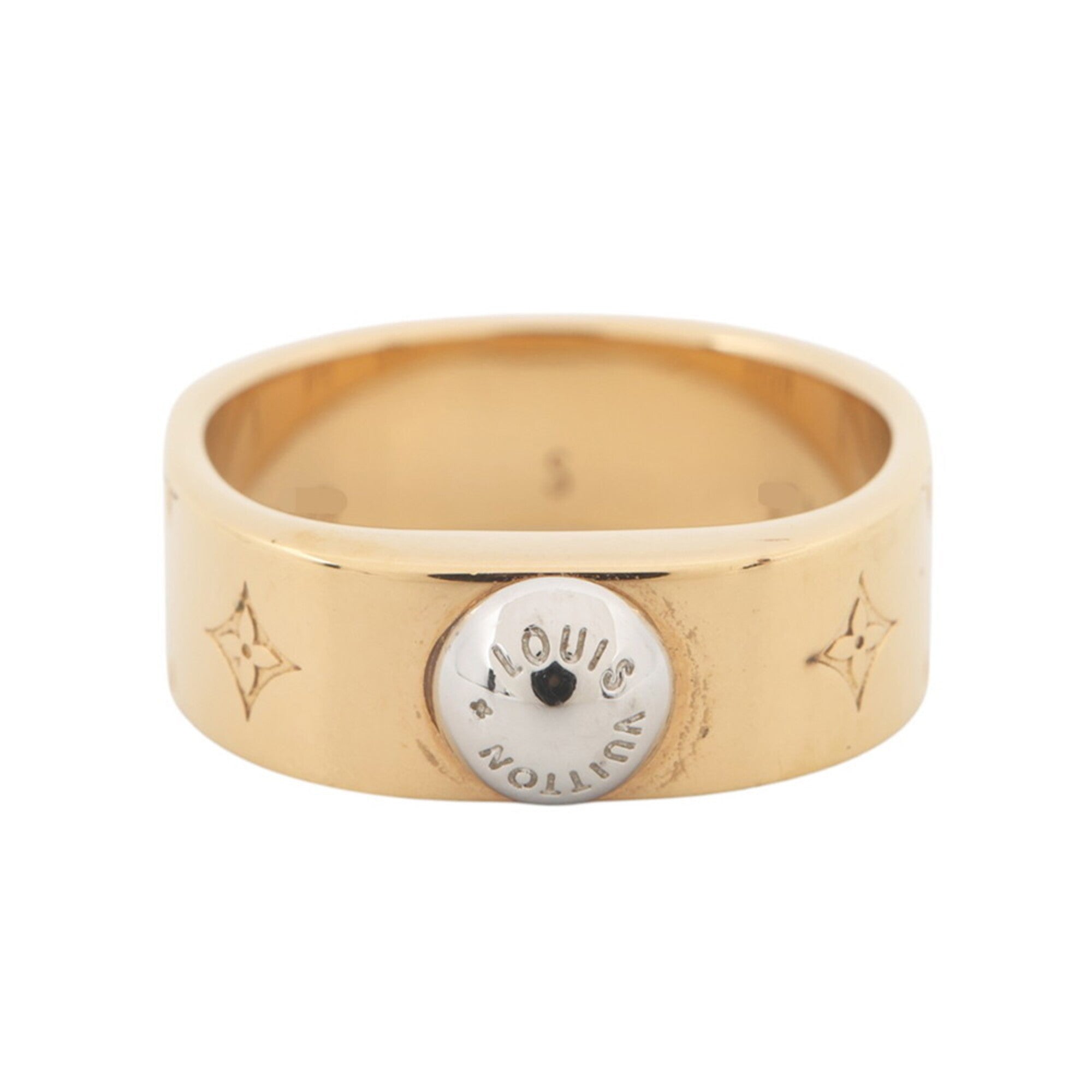 Louis Vuitton Metal Band Ring (Pre-Owned)