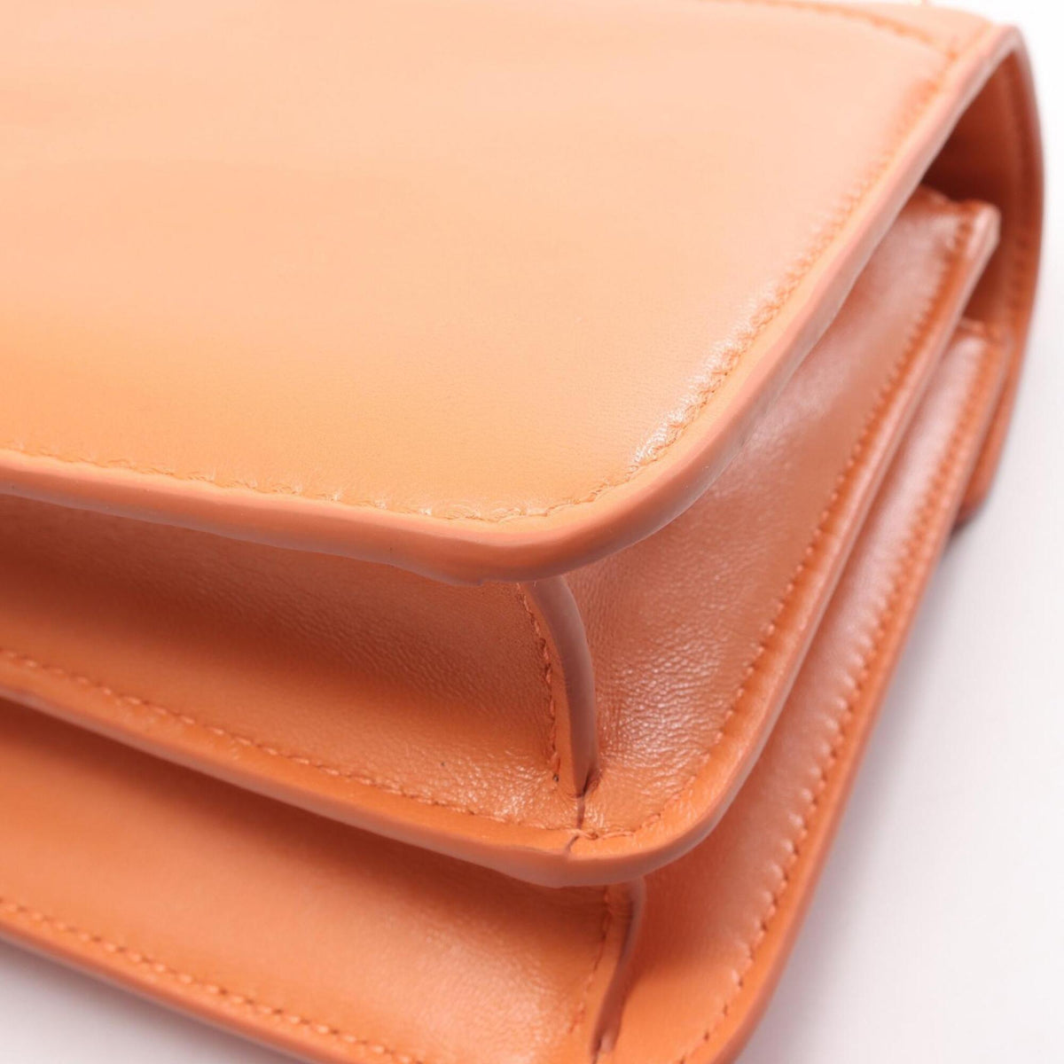 Bvlgari Orange Leather Handbag (Pre-Owned)