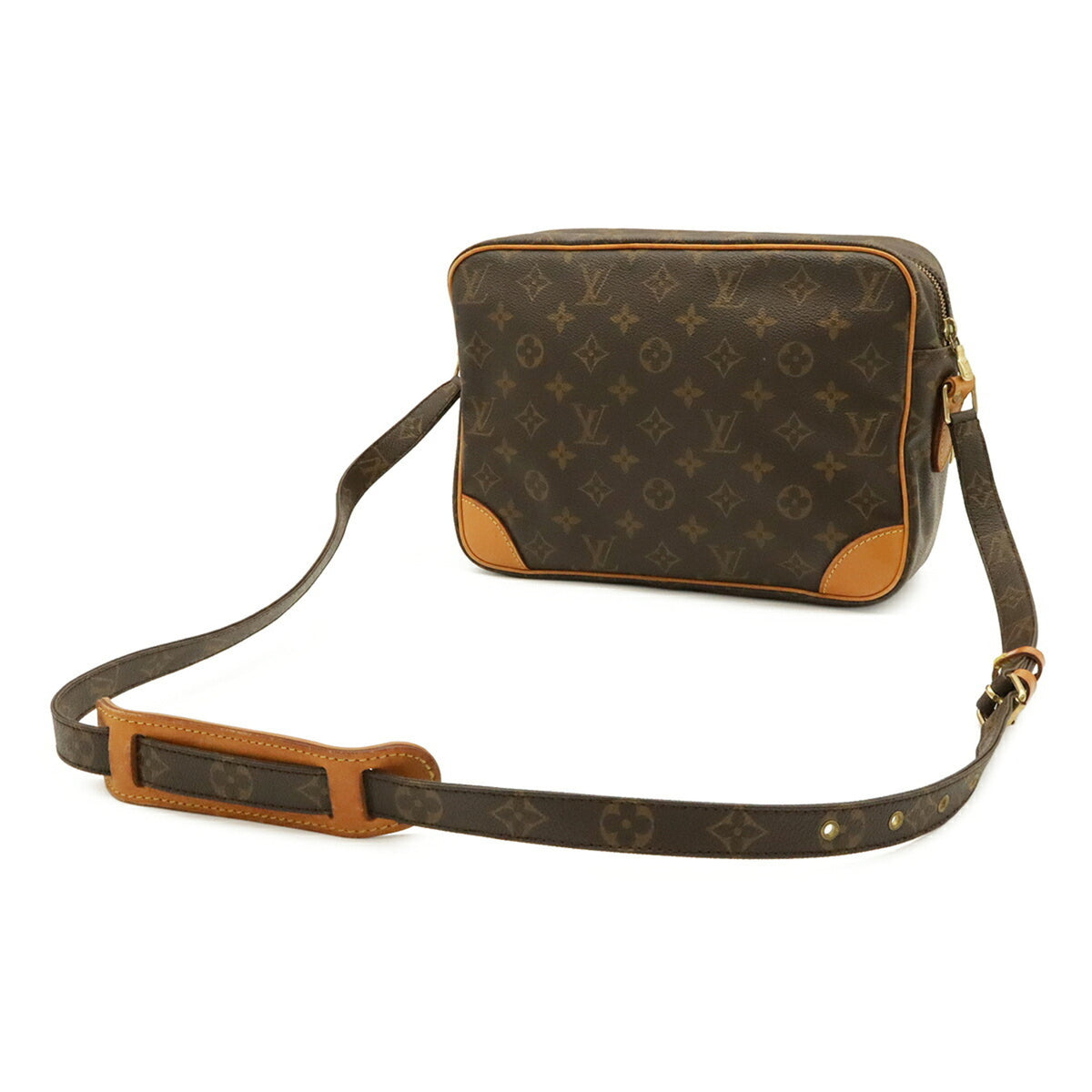 Louis Vuitton Brown Monogram Canvas Pvc Coated Canvas Handbag Shoulder Bag (Pre-Owned)