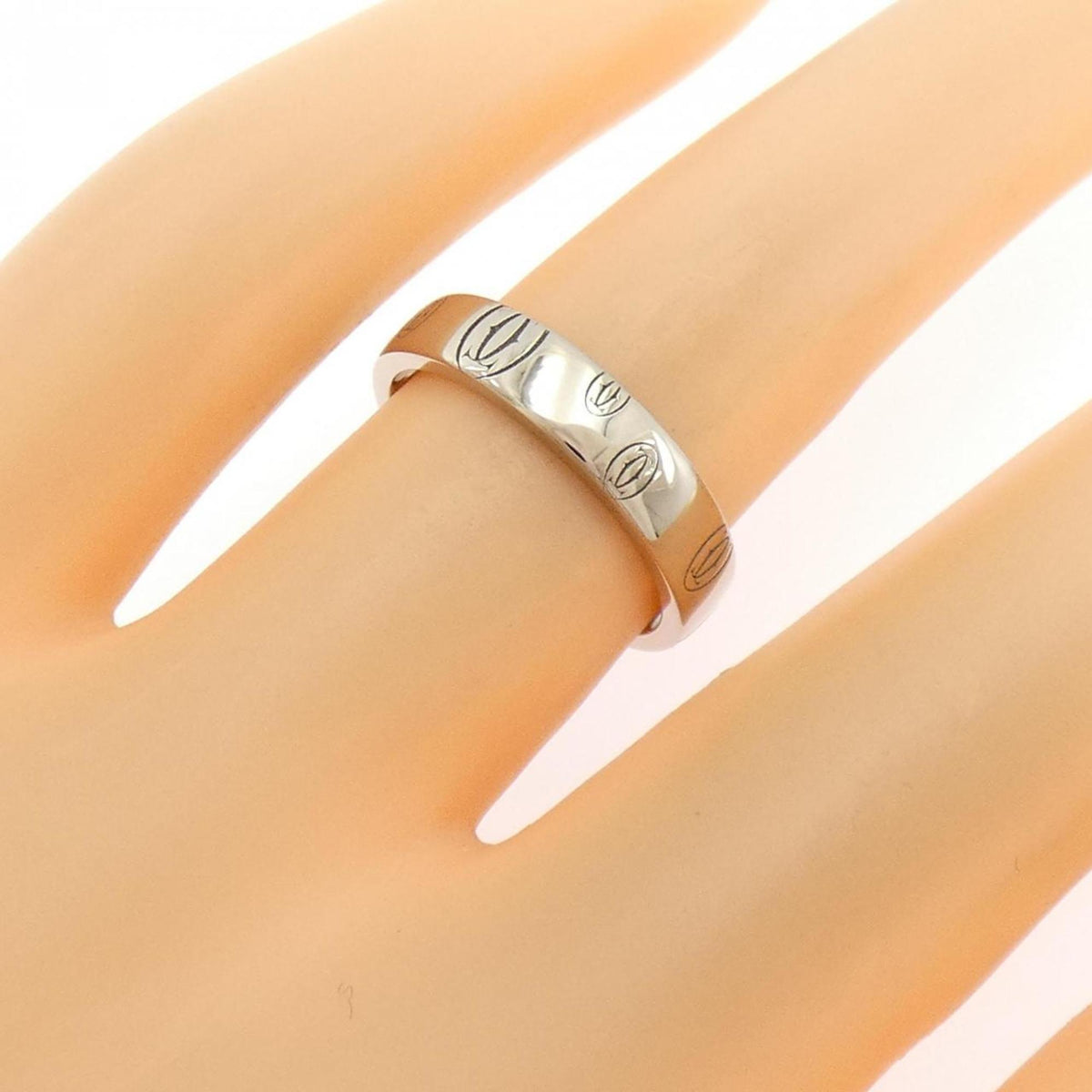 Cartier White Gold (18K) Band Ring (Pre-Owned)