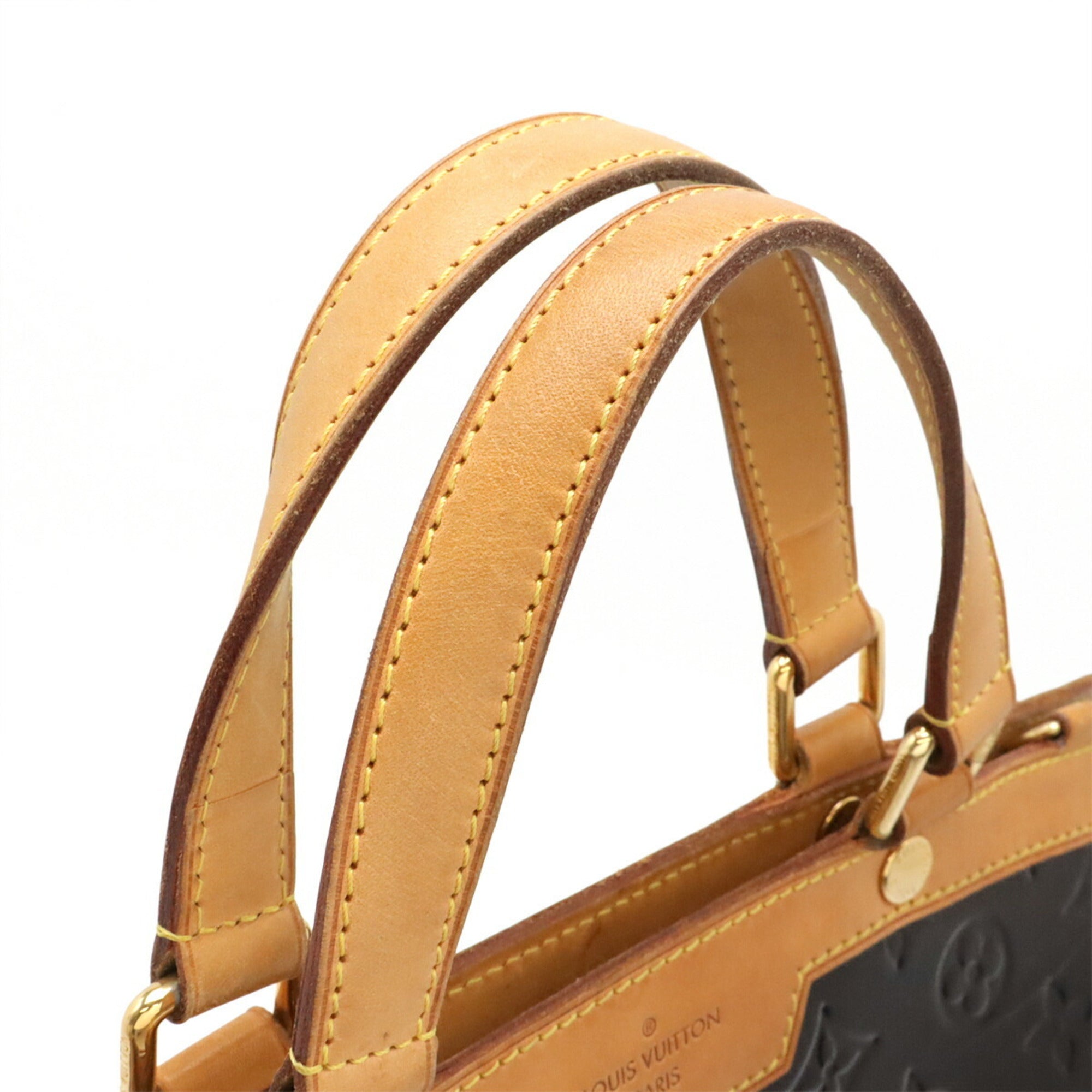 Louis Vuitton Monogram Vernis Amarante Patent Leather Handbag Shoulder Bag Tote Bag (Pre-Owned)