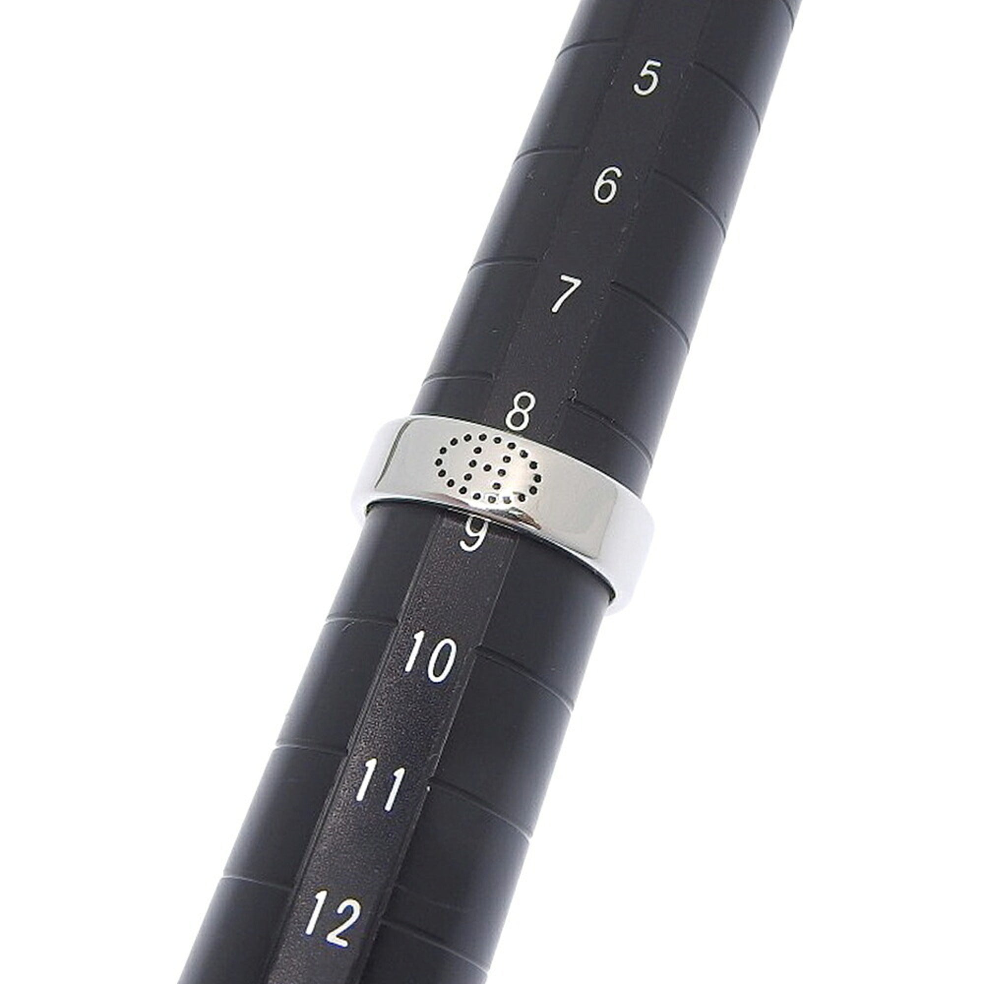 Hermes White Gold White Gold (18K) Band Ring (Pre-Owned)