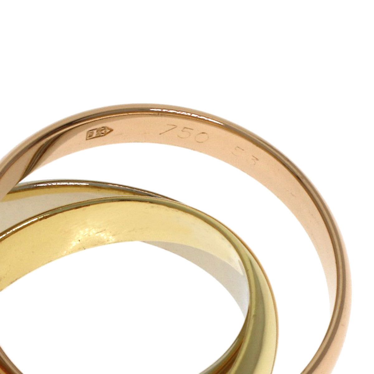 Cartier Yellow Gold (18K) Pink Gold (18K) White Gold (18K) Band Ring (Pre-Owned)