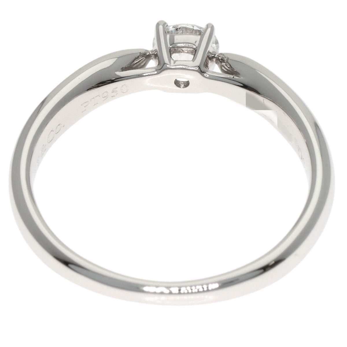 Tiffany Platinum 950 Band Ring (Pre-Owned)