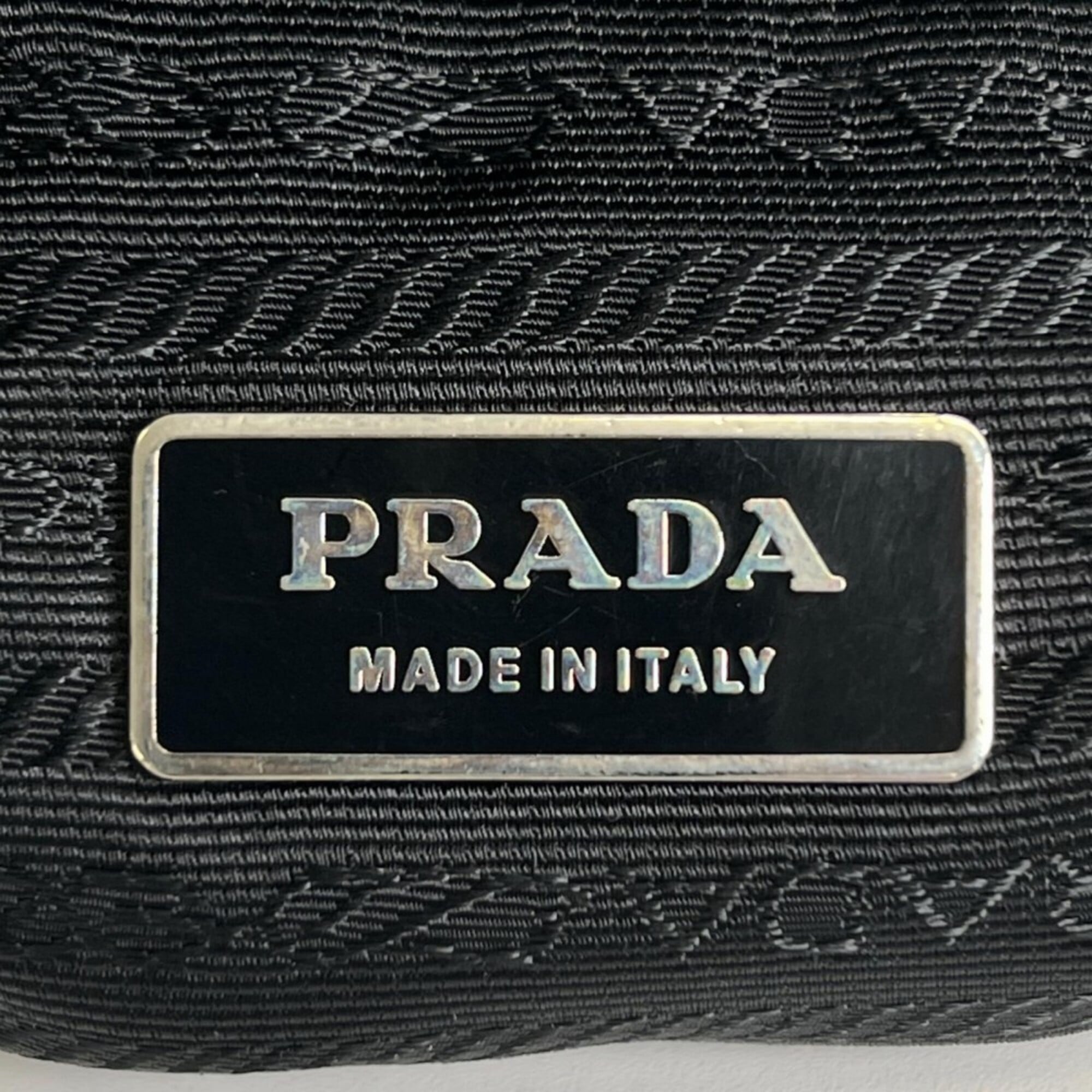 Prada Black Nylon Shoulder Bag (Pre-Owned)