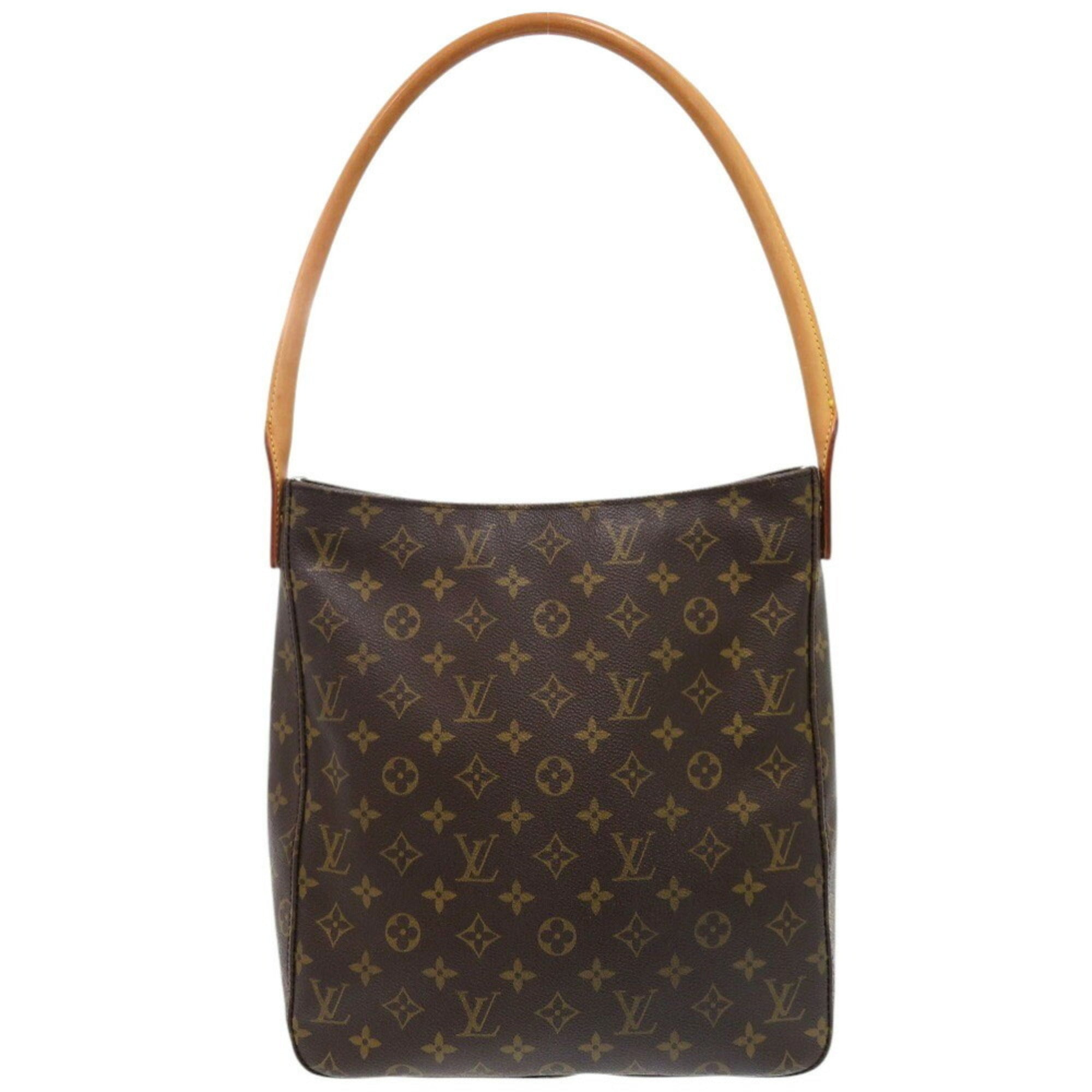 Louis Vuitton Brown Monogram Shoulder Bag (Pre-Owned)