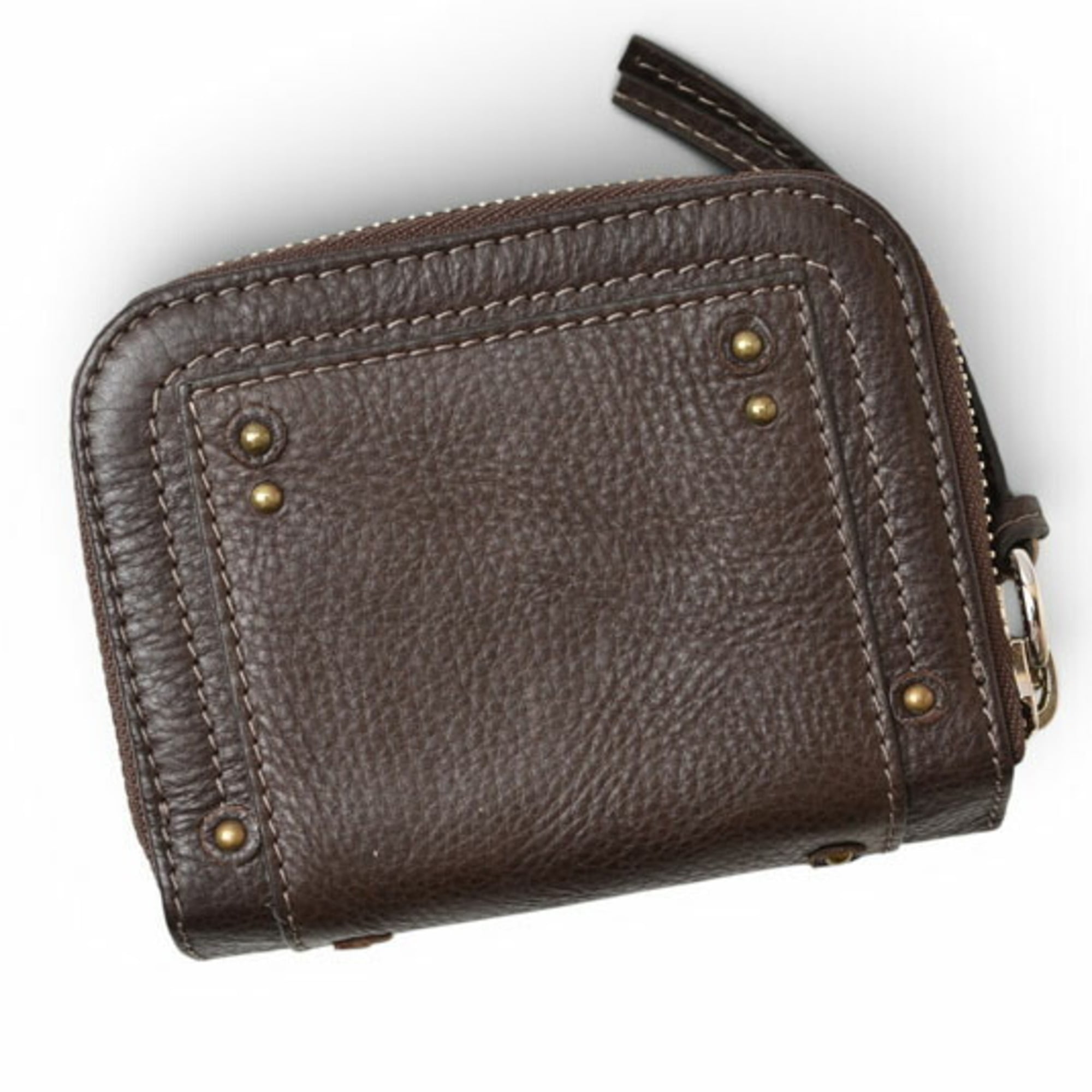 Chloé Paddington Brown Leather Wallet (Bi-Fold) (Pre-Owned)