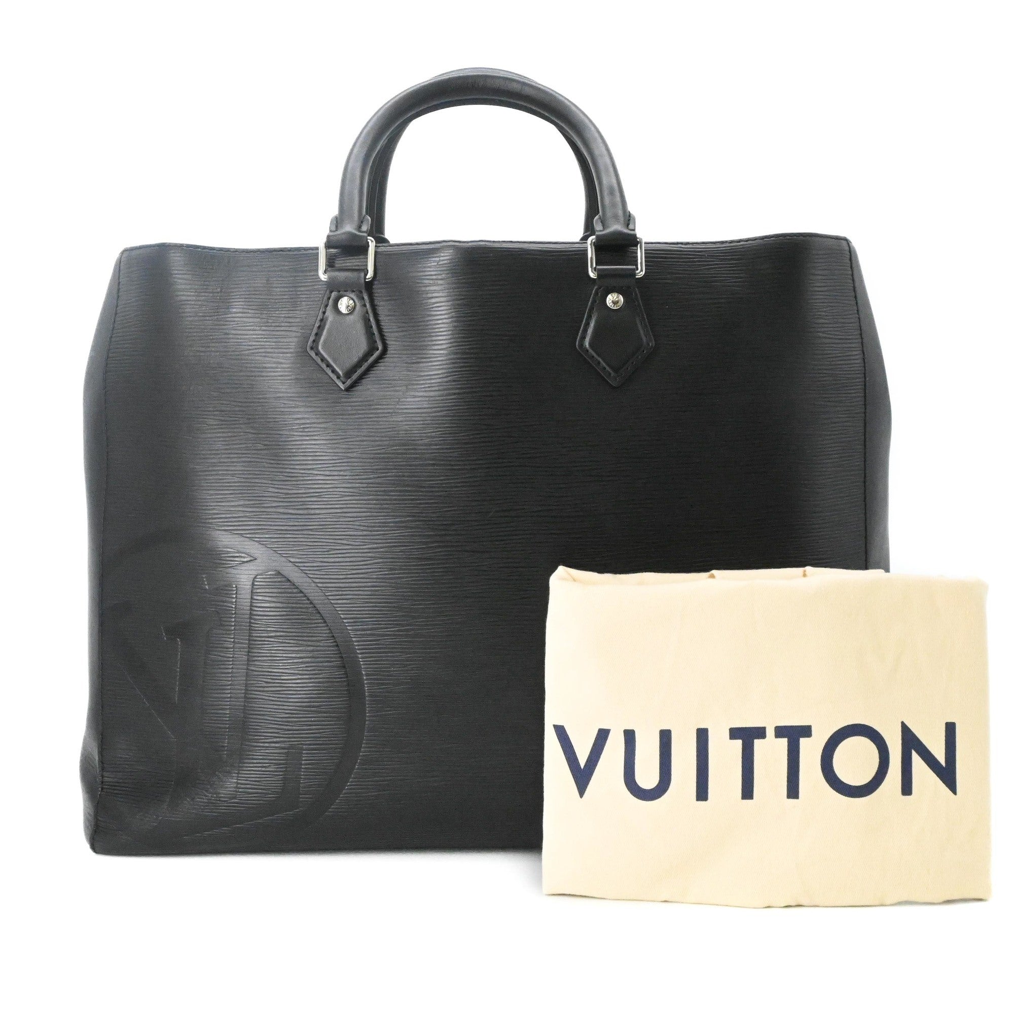 Louis Vuitton Black Epi Leather Tote Bag (Pre-Owned)