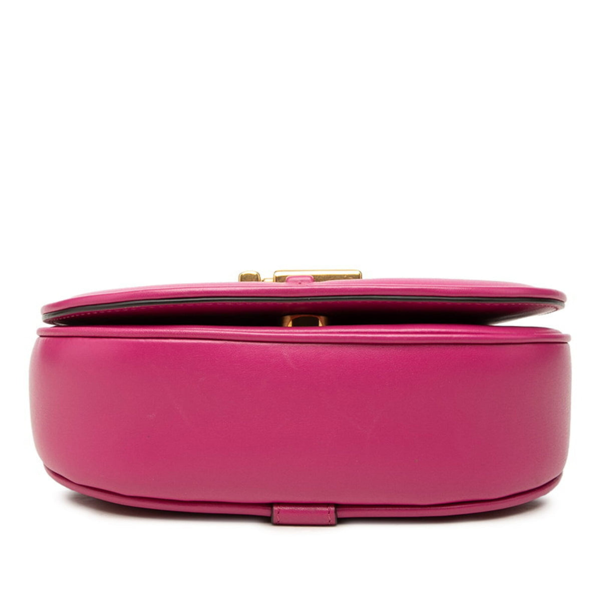 Fendi Pink Leather Shoulder Bag (Pre-Owned)