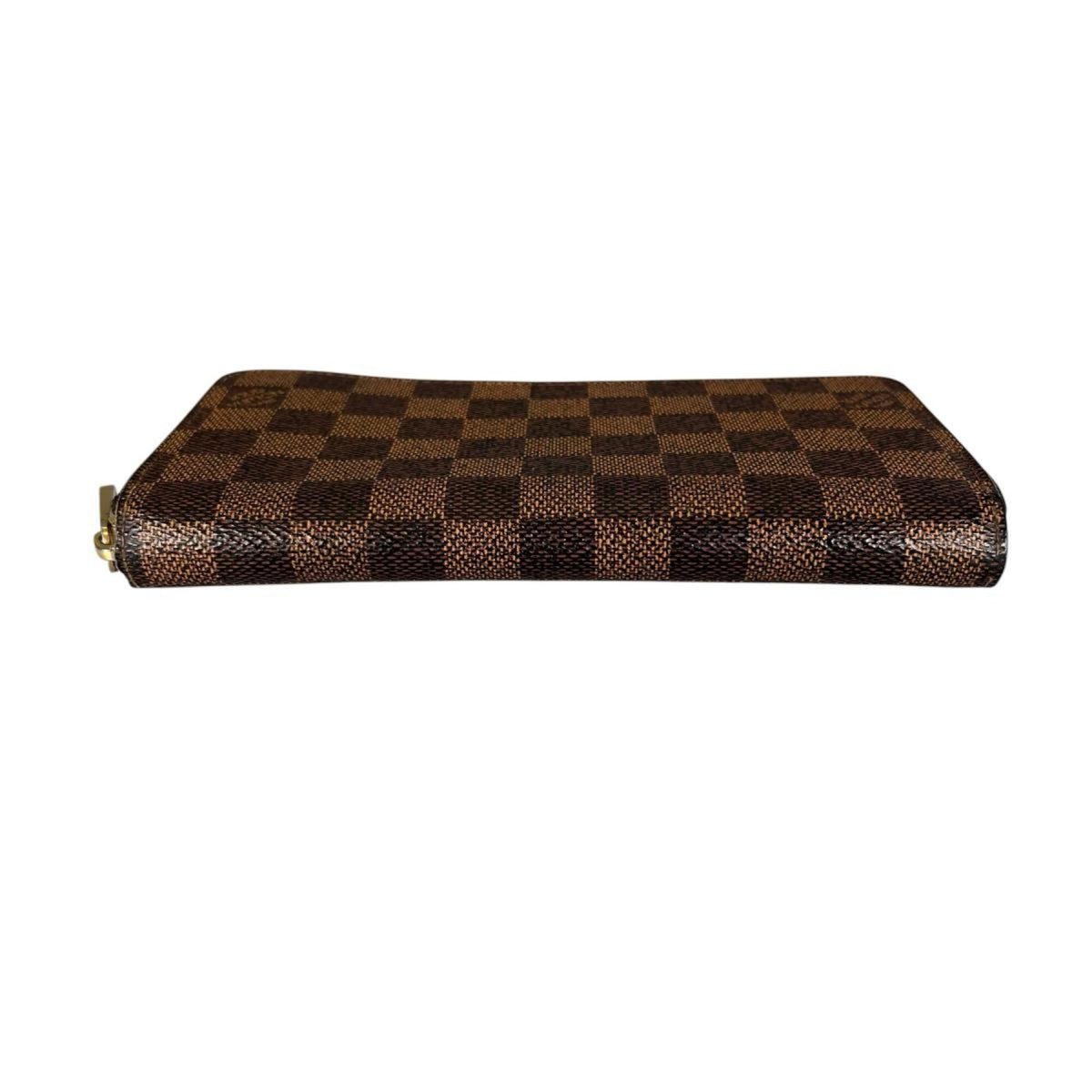 Louis Vuitton Brown Damier Canvas Long Wallet (Bi-Fold) (Pre-Owned)