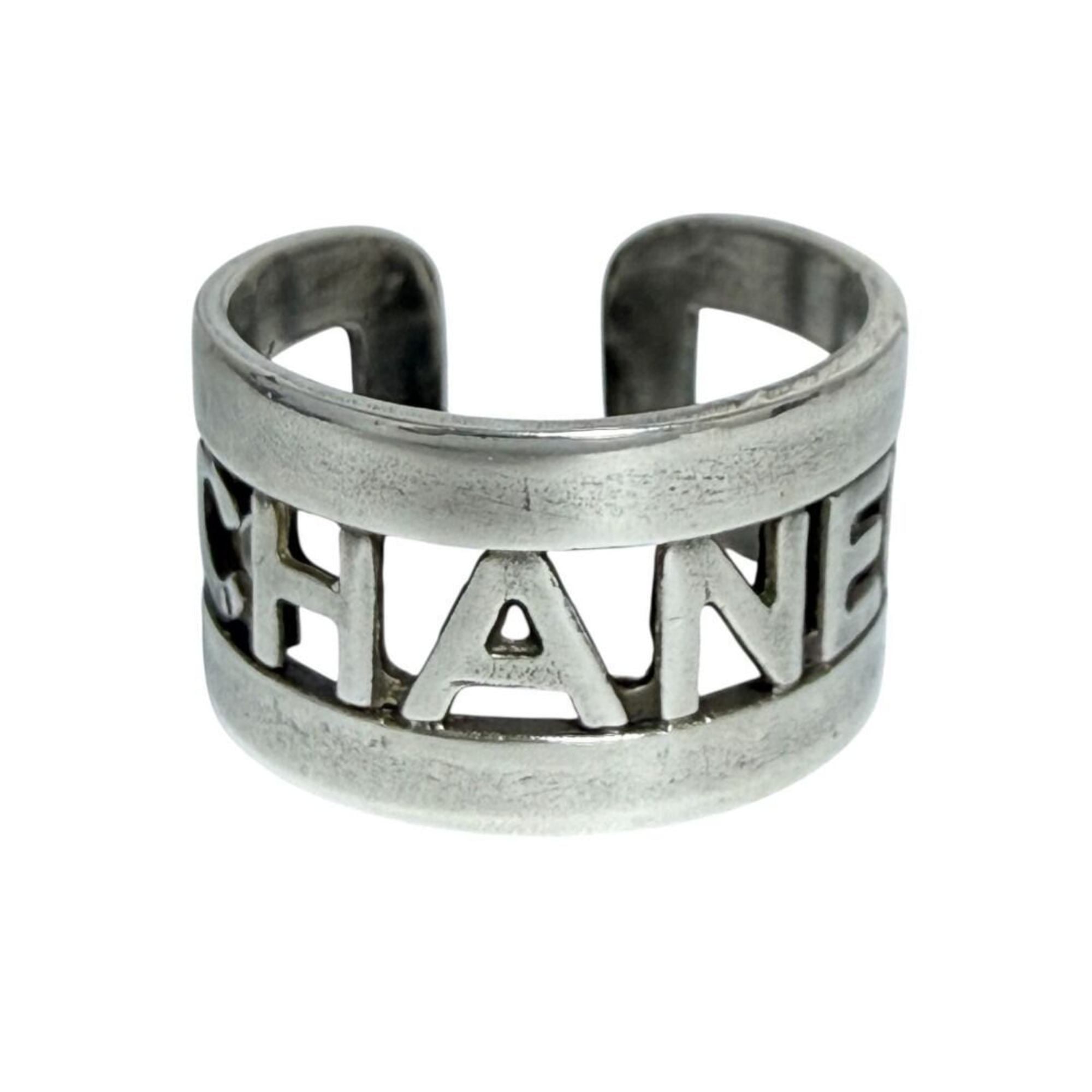 Chanel Metal Band Ring (Pre-Owned)