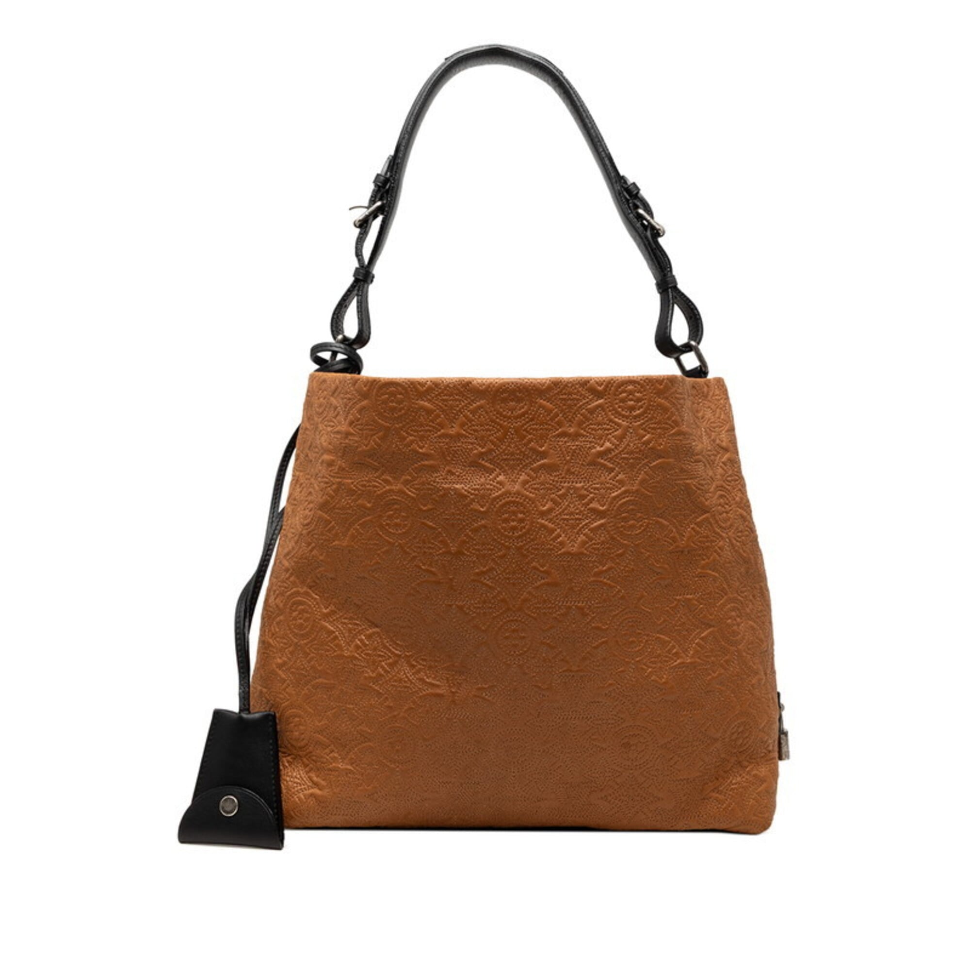 Louis Vuitton Brown Leather Shoulder Bag (Pre-Owned)