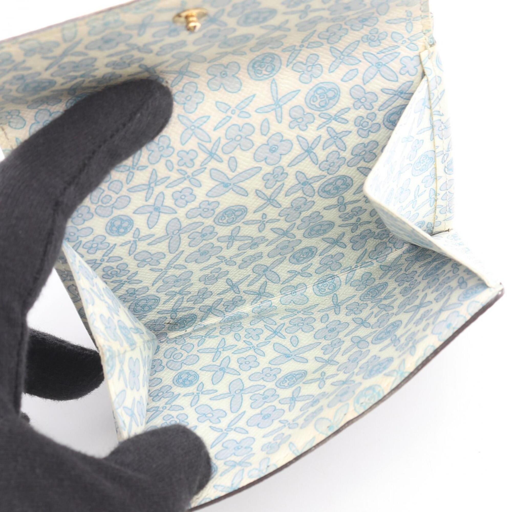 Louis Vuitton Blue Brown White Monogram (Pre-Owned)