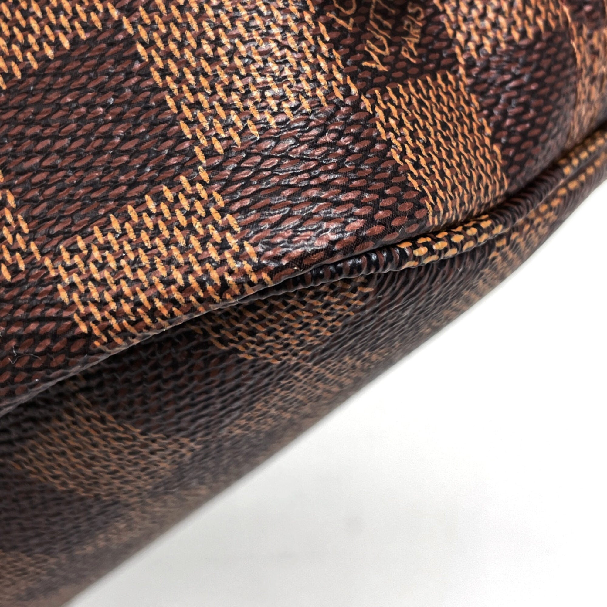 Louis Vuitton Damier Brown Damier Canvas Handbag Tote Bag (Pre-Owned)