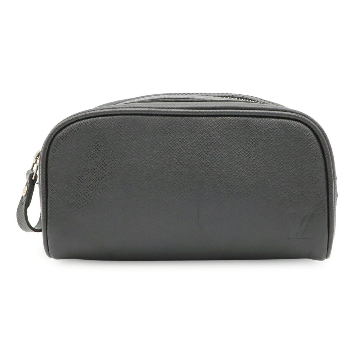 Louis Vuitton Ardoise Taiga Leather Leather Clutch Bag Handbag Pouch (Pre-Owned)