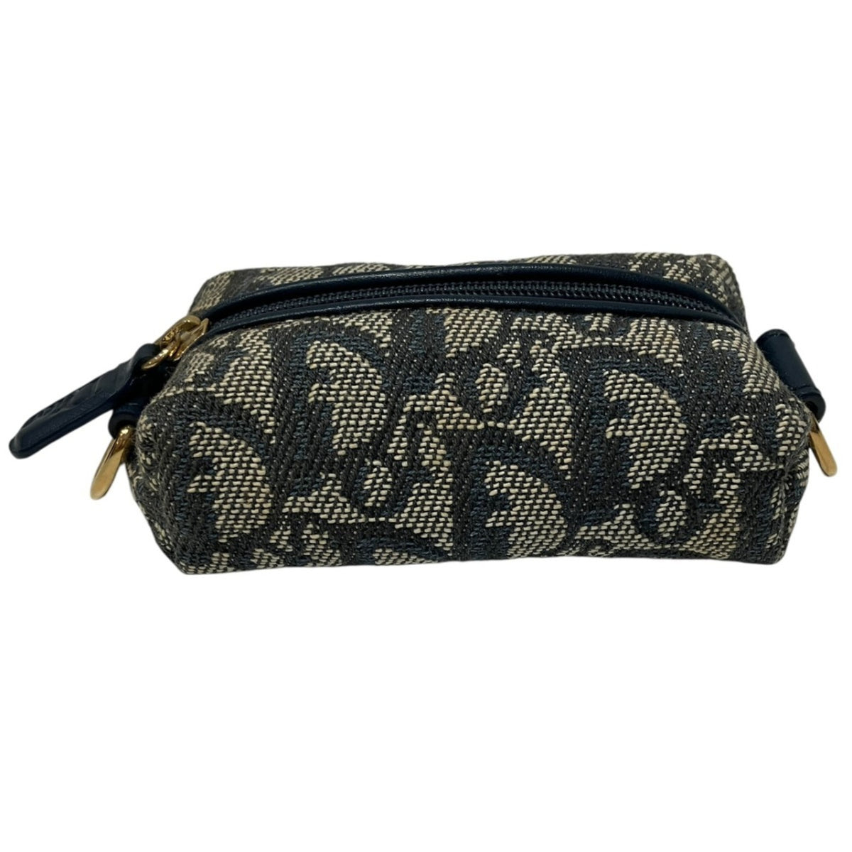 Christian Dior Navy Canvas Pouch (Pre-Owned)