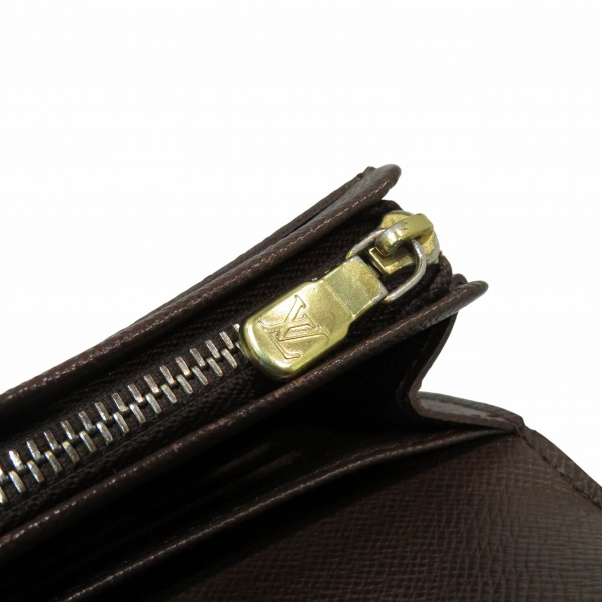 Louis Vuitton Damier Brown Damier Canvas Damier Canvas Wallet (Bi-Fold) (Pre-Owned)
