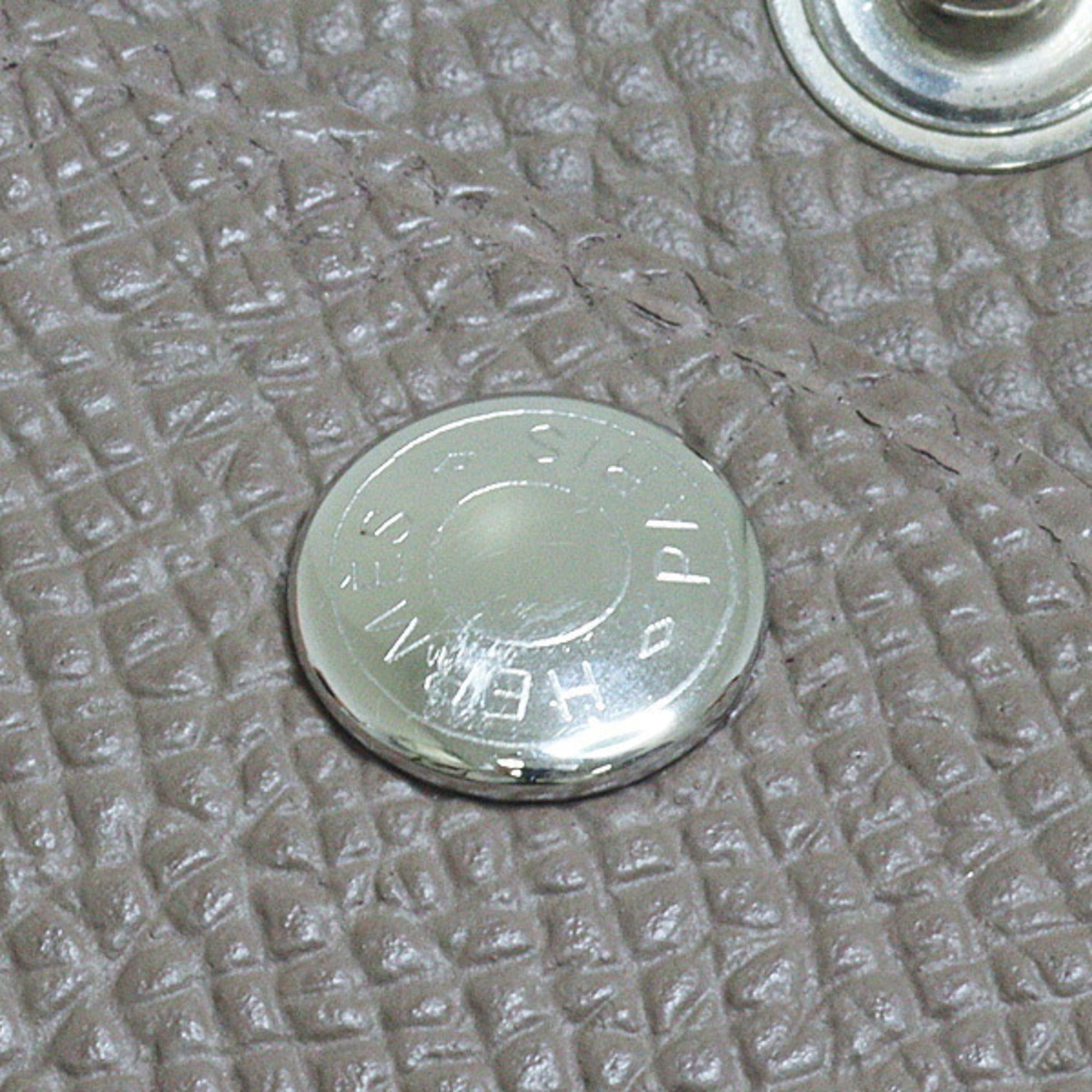 Hermes Etoupe Gray Epsom Leather Coin Purse/Coin Case (Pre-Owned)