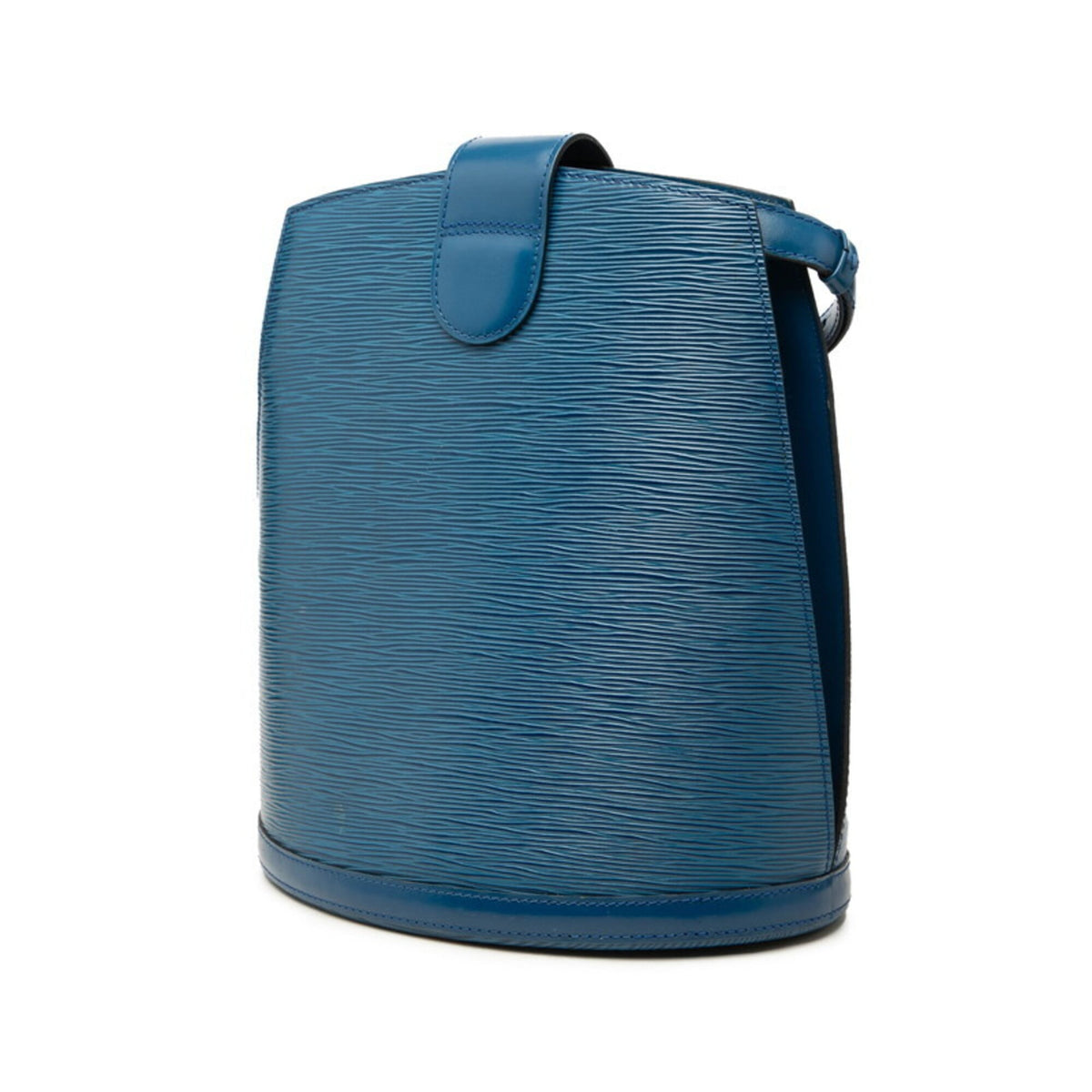 Louis Vuitton Epi Toledo Blue Leather Shoulder Bag (Pre-Owned)
