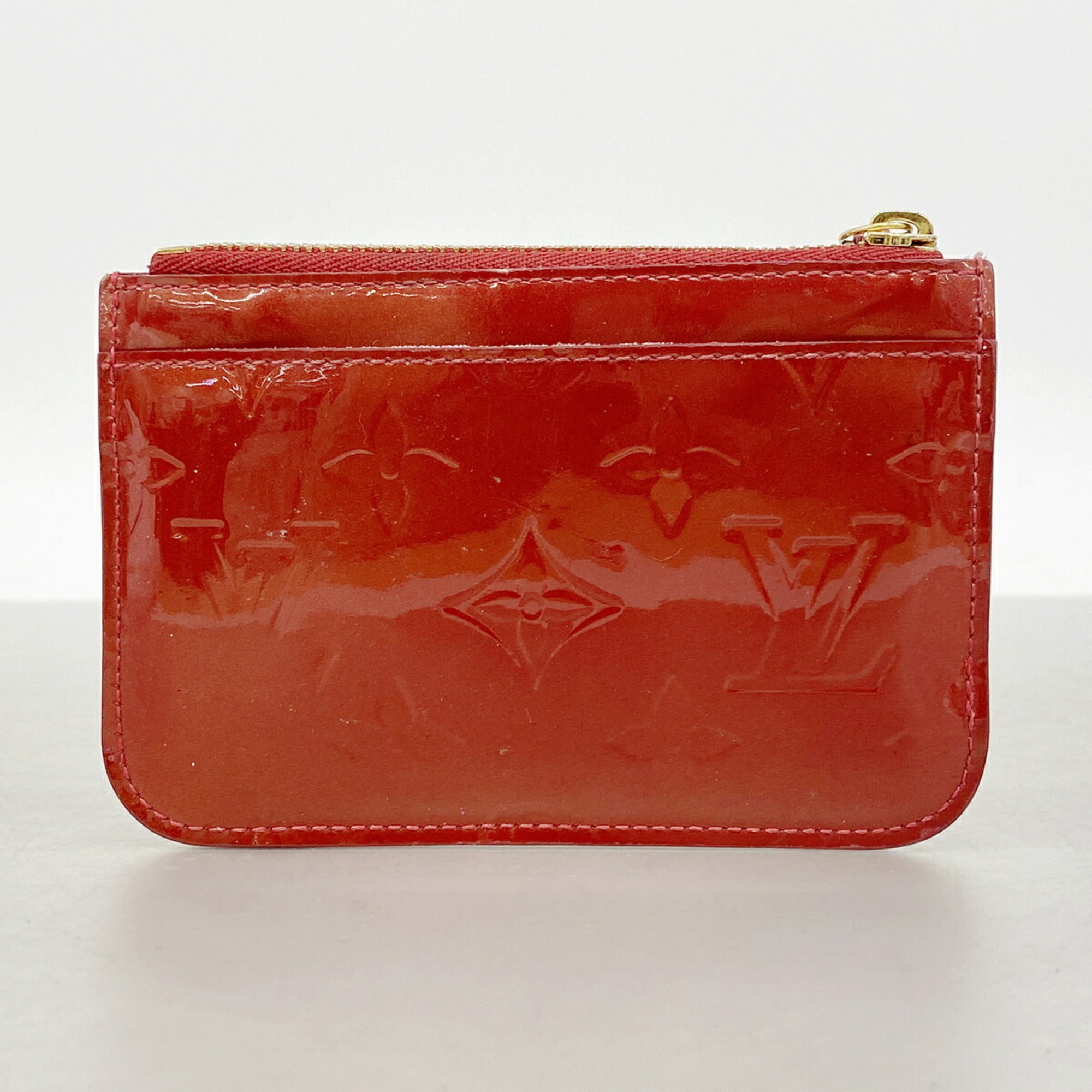Louis Vuitton Rouge Grenadine Coin Purse/Coin Case (Pre-Owned)