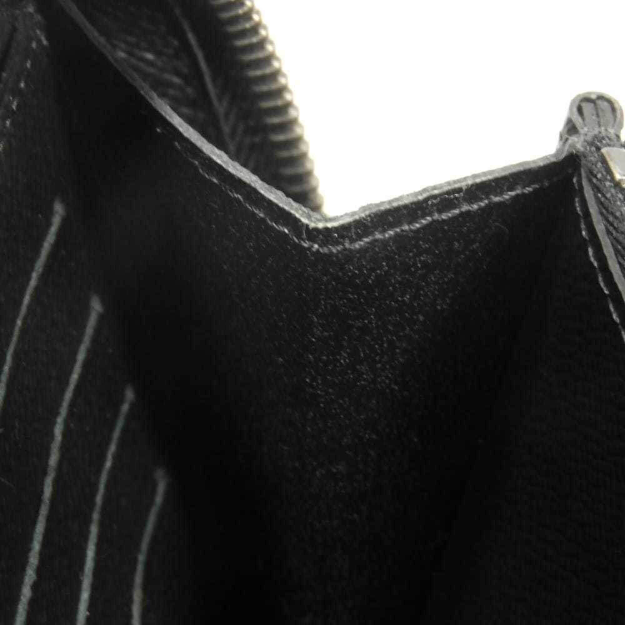 Louis Vuitton Black Monogram Eclipse Noir Monogram Eclipse Long Wallet (Bi-Fold) (Pre-Owned)