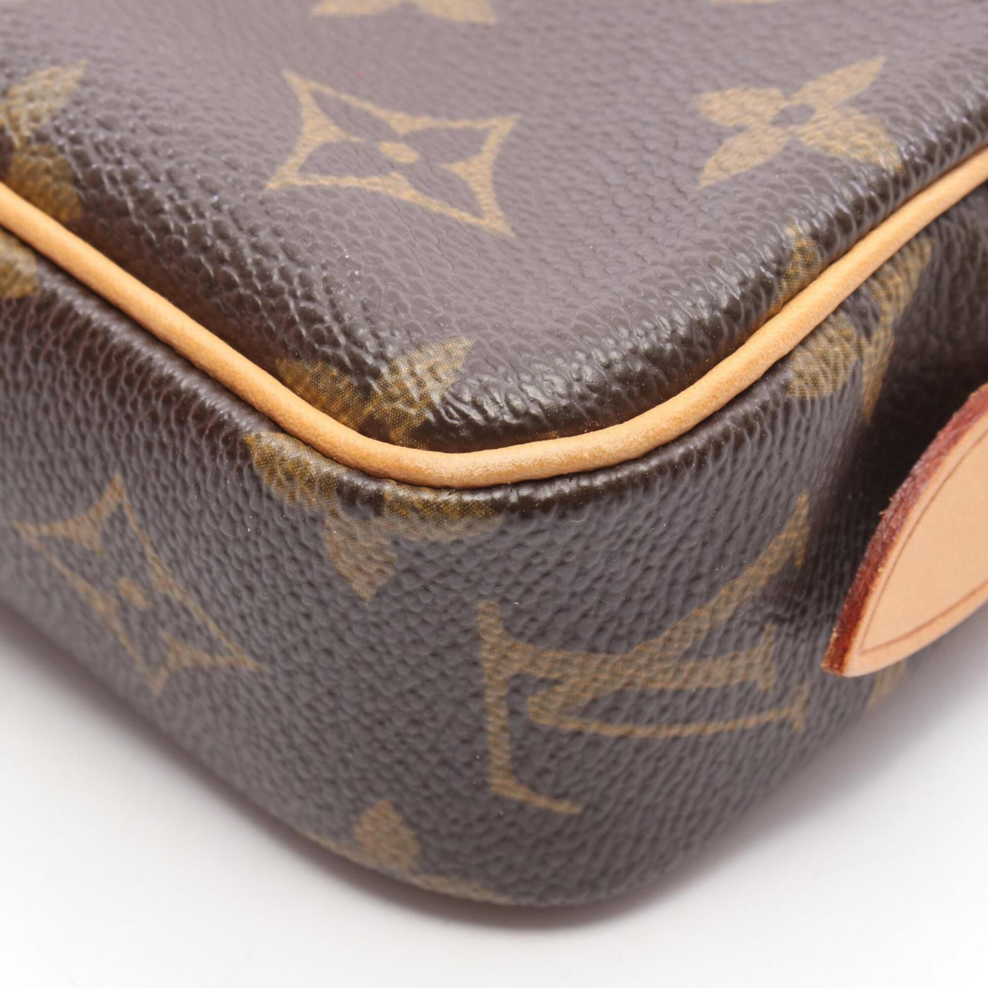Louis Vuitton Brown Monogram Monogram Handbag Shoulder Bag (Pre-Owned)