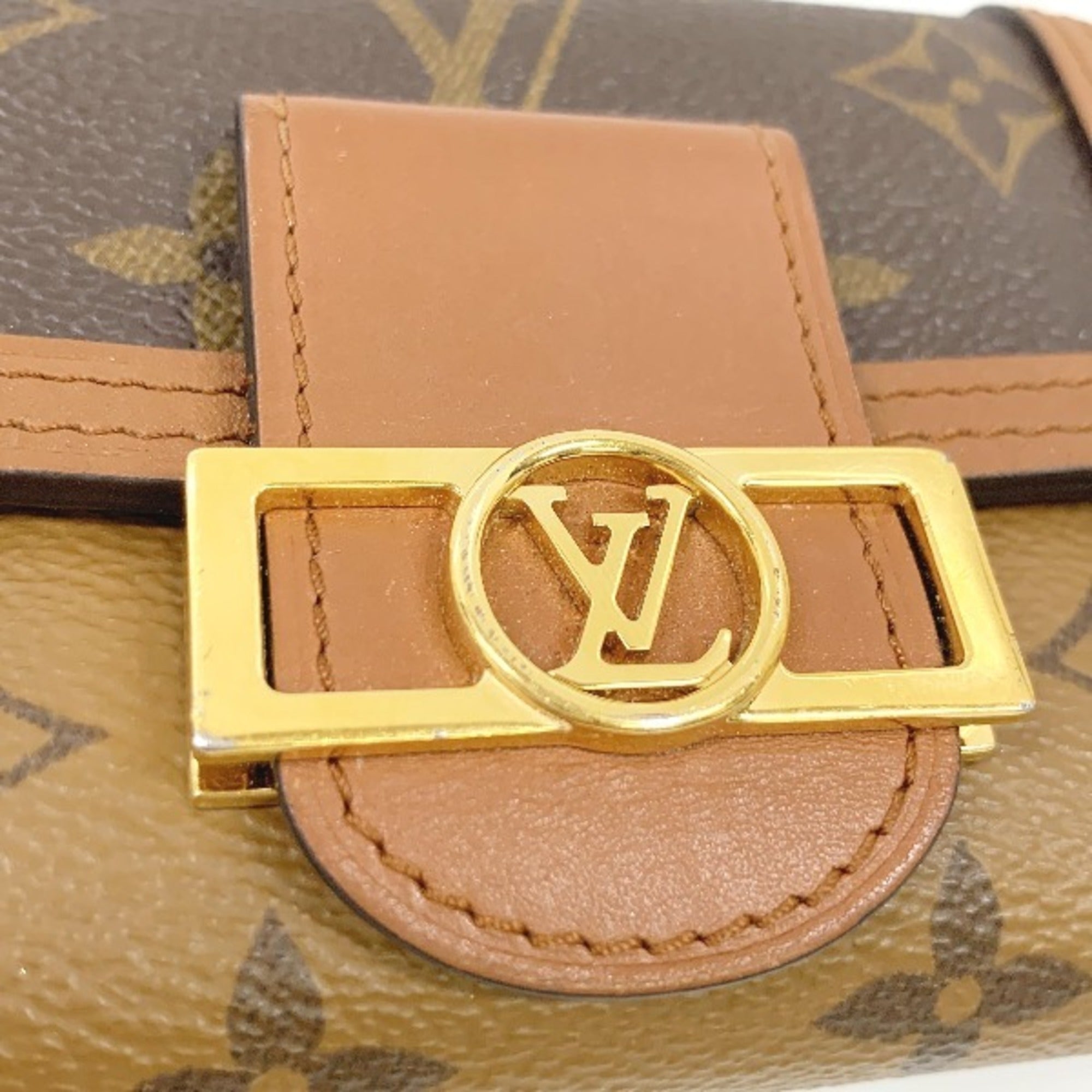Louis Vuitton Brown Wallet (Tri-Fold) (Pre-Owned)