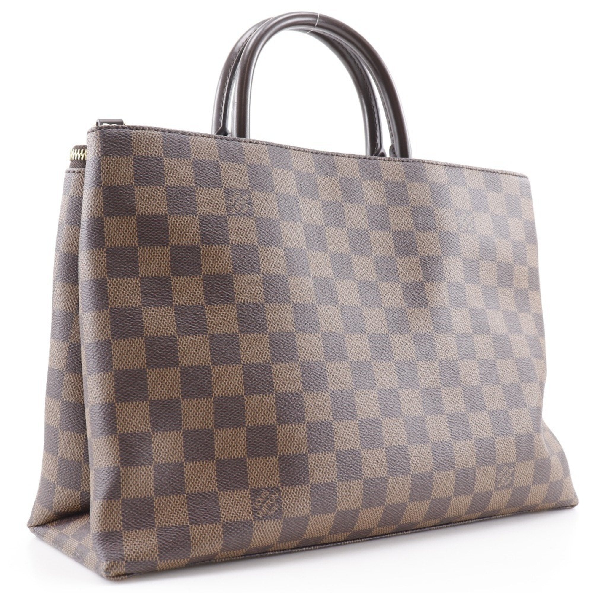 Louis Vuitton Brown Damier Canvas Handbag (Pre-Owned)