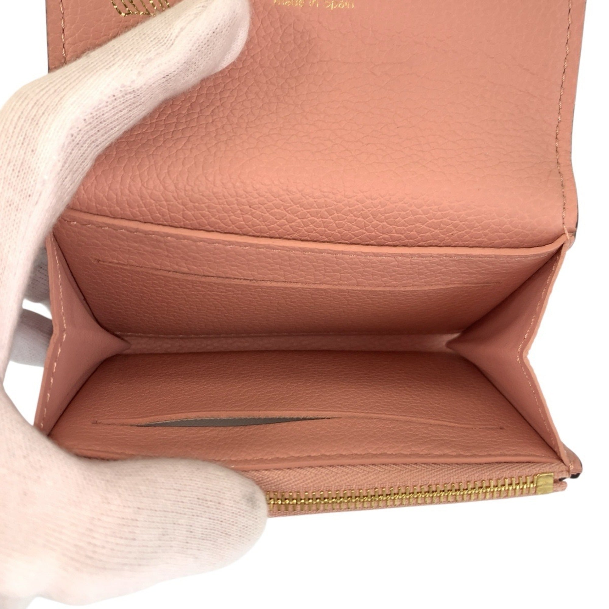 Louis Vuitton Empreinte Pink Rose Poudre Leather Coin Purse/Coin Case (Pre-Owned)