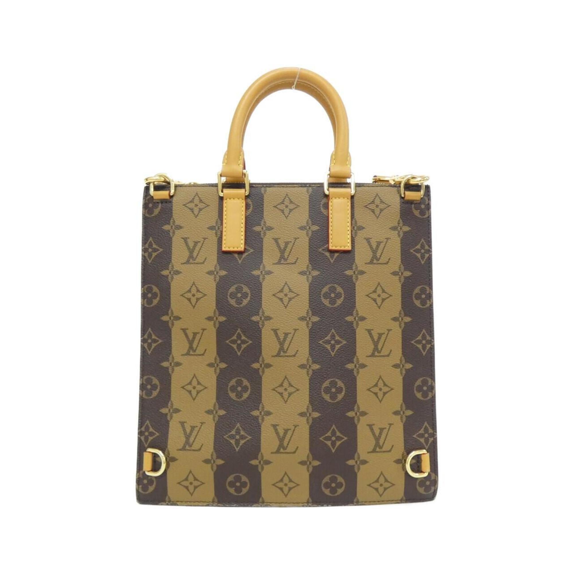 Louis Vuitton Marron Monogram Coated Canvas Handbag (Pre-Owned)
