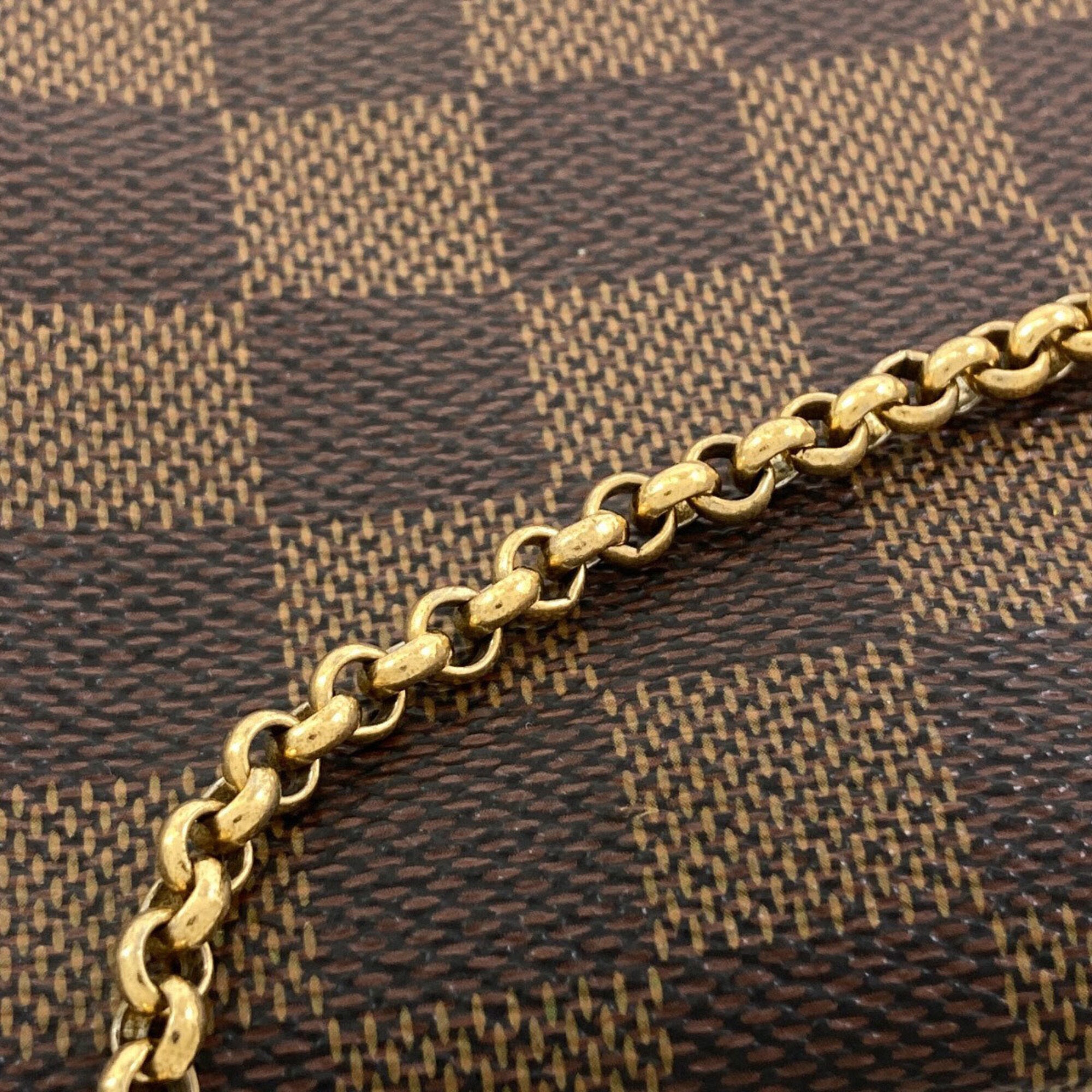 Louis Vuitton Damier Damier Canvas Ebene Damier Canvas Handbag (Pre-Owned)