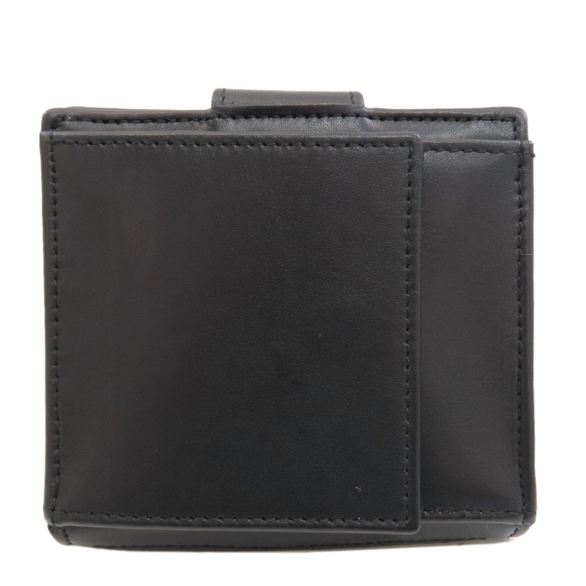 Gucci Black Canvas Leather Wallet (Bi-Fold) (Pre-Owned)