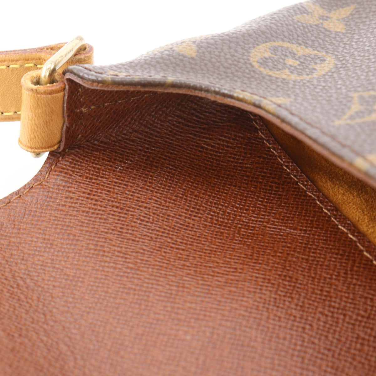 Louis Vuitton Brown Monogram Shoulder Bag (Pre-Owned)