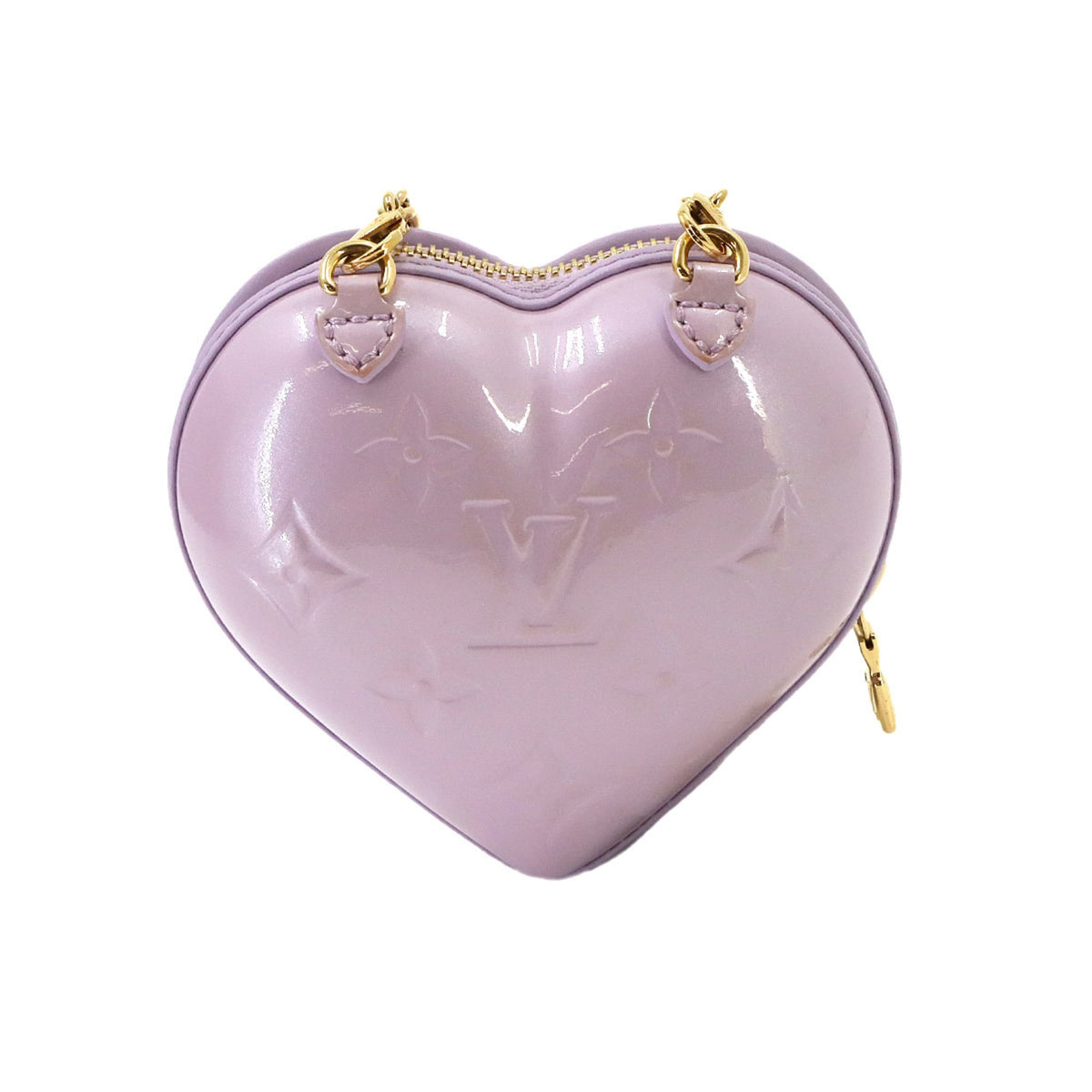Louis Vuitton Purple Monogram Vernis Leather Handbag Shoulder Bag (Pre-Owned)