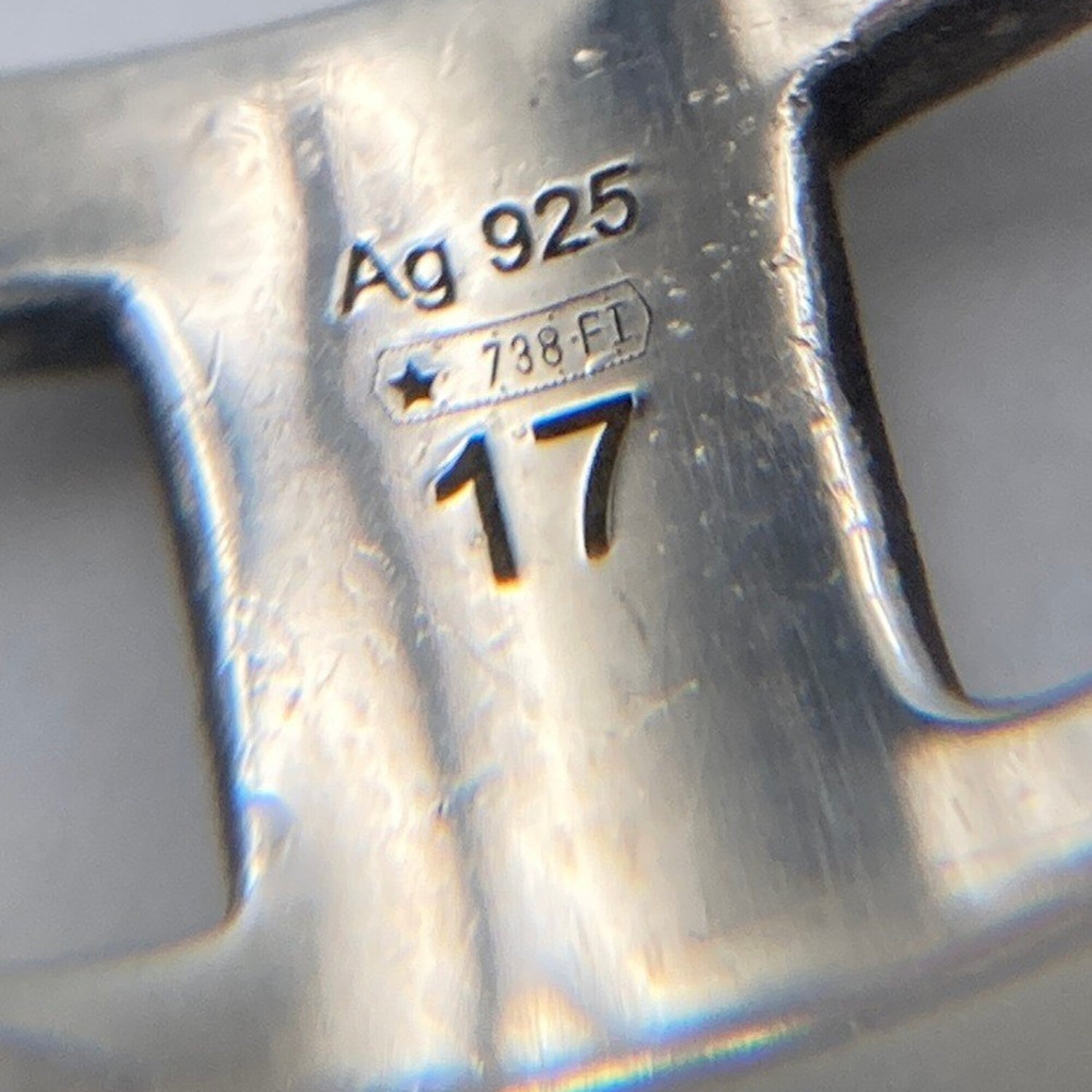Gucci Silver 925 Band Ring (Pre-Owned)