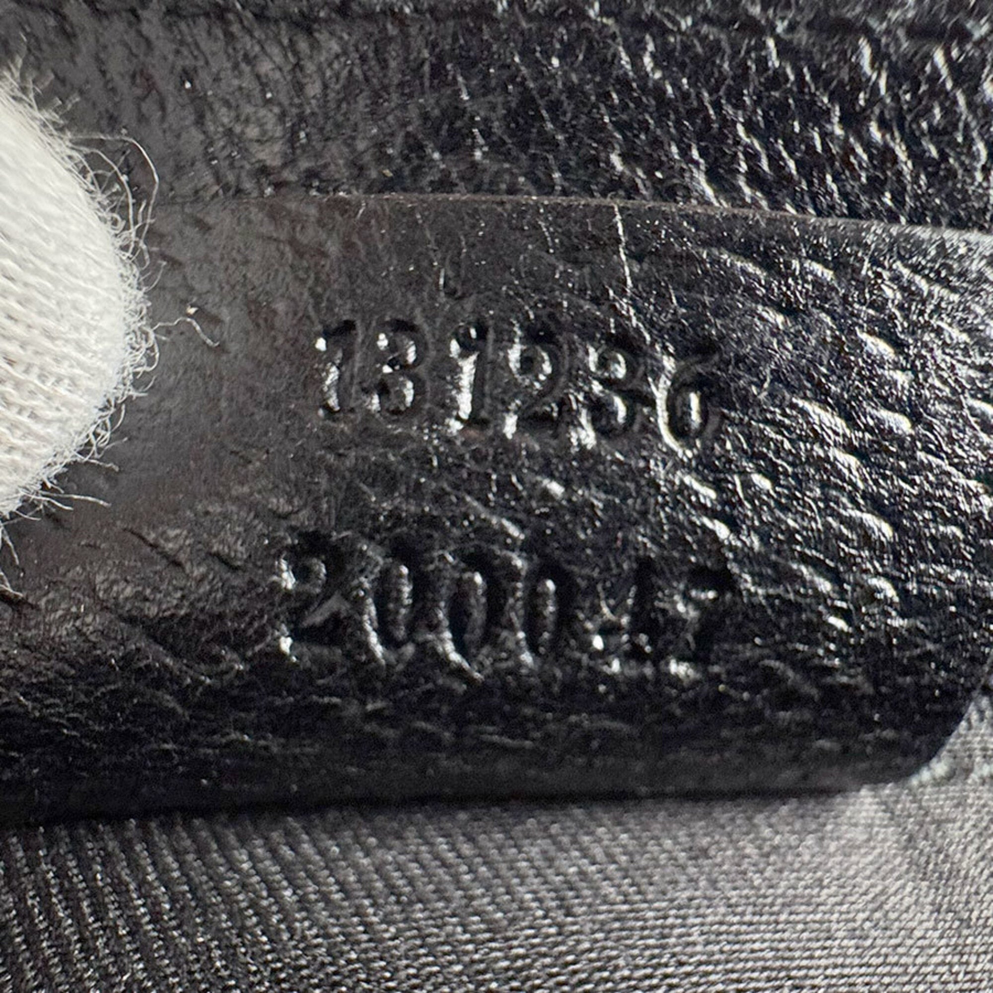 Gucci Black Gg Canvas Fanny Pack Sling Bag (Pre-Owned)