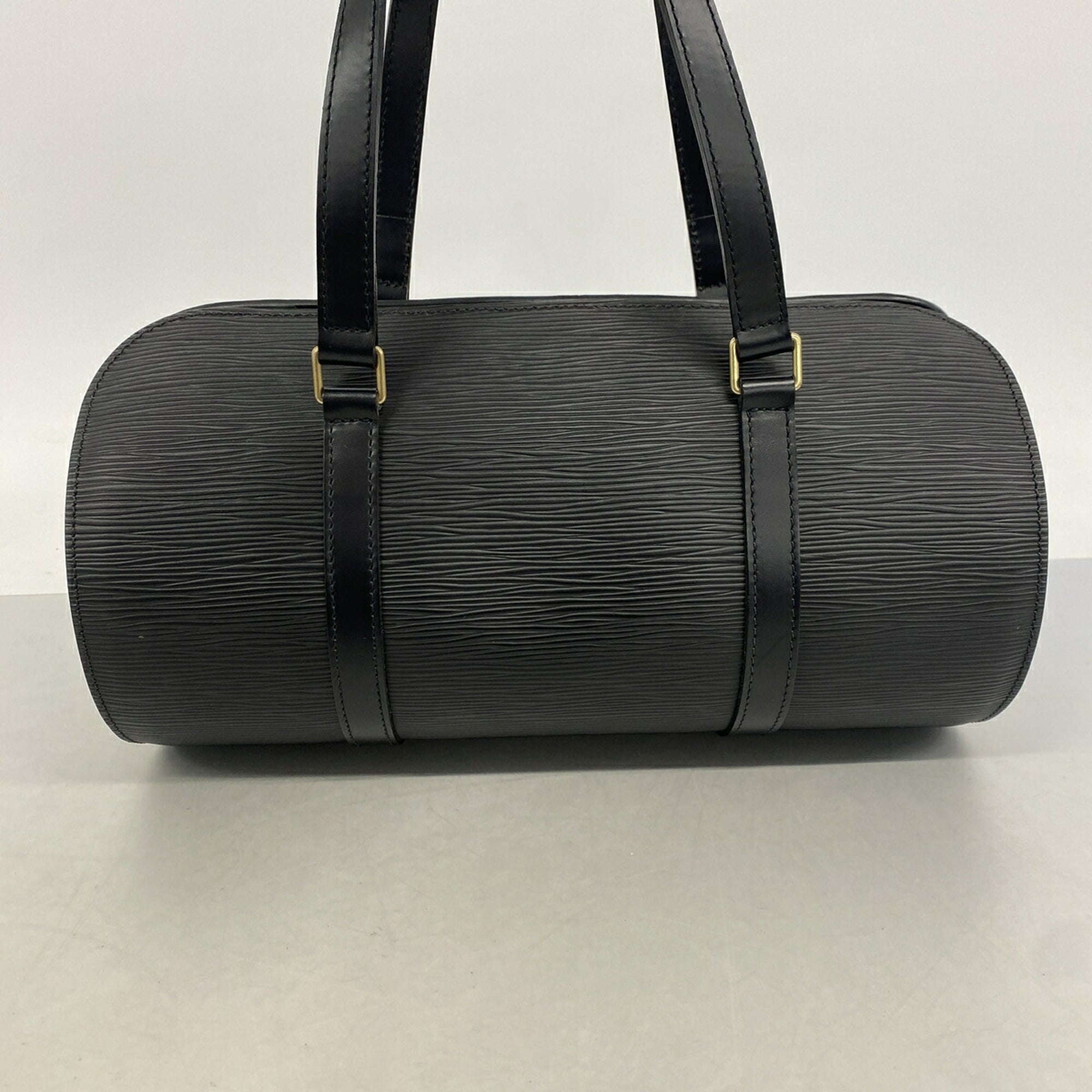 Louis Vuitton Noir Handbag (Pre-Owned)