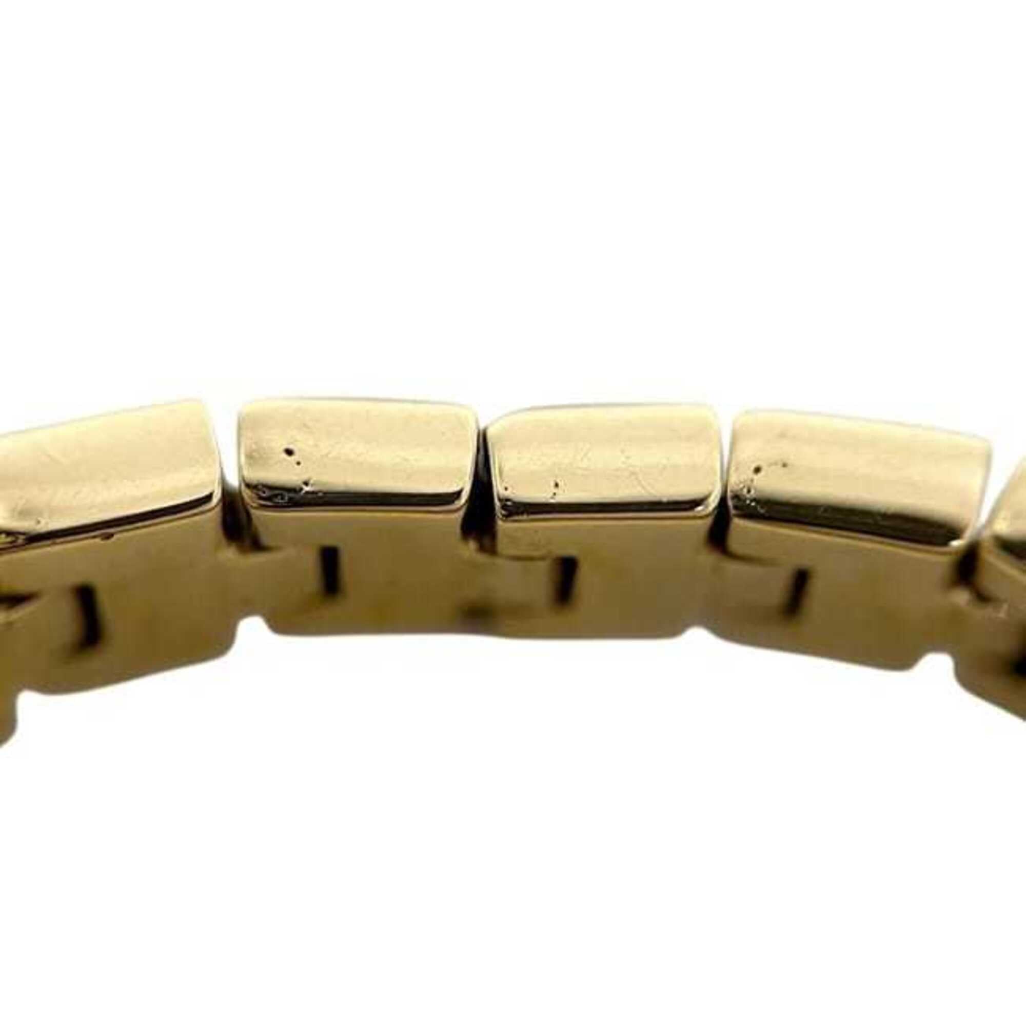 Louis Vuitton Gold Metal Band Ring (Pre-Owned)