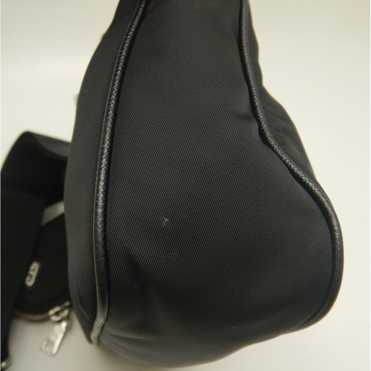 Prada Saffiano Nero Nylon Saffiano Shoulder Bag (Pre-Owned)