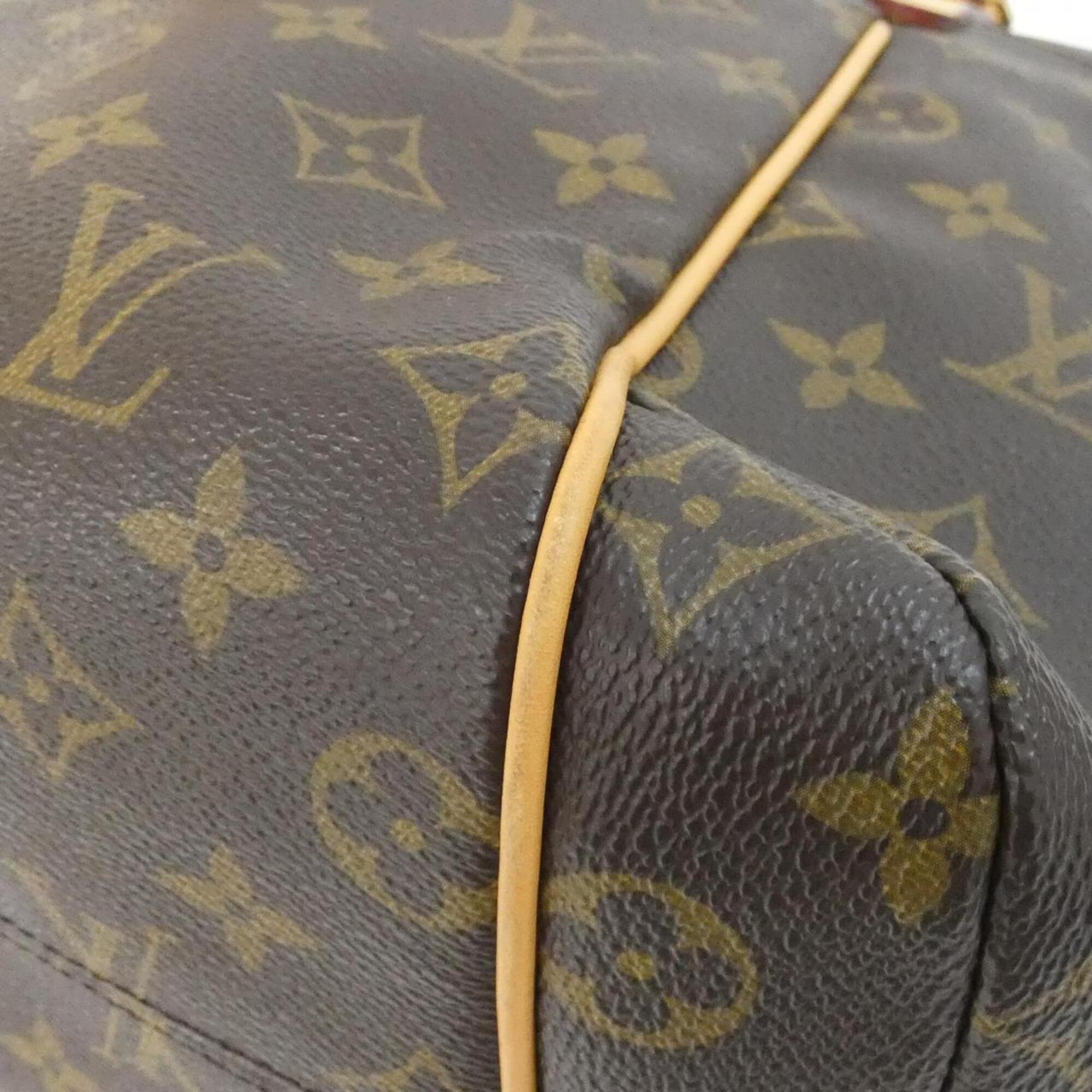 Louis Vuitton Marron Coated Canvas Handbag (Pre-Owned)