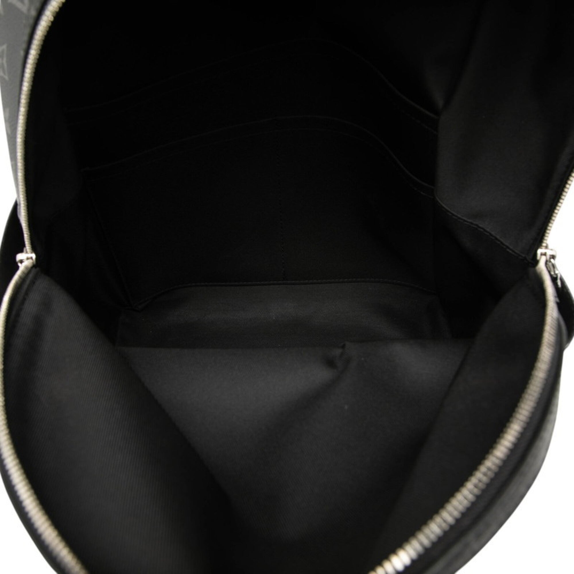 Louis Vuitton Black Pvc Leather Backpack (Pre-Owned)