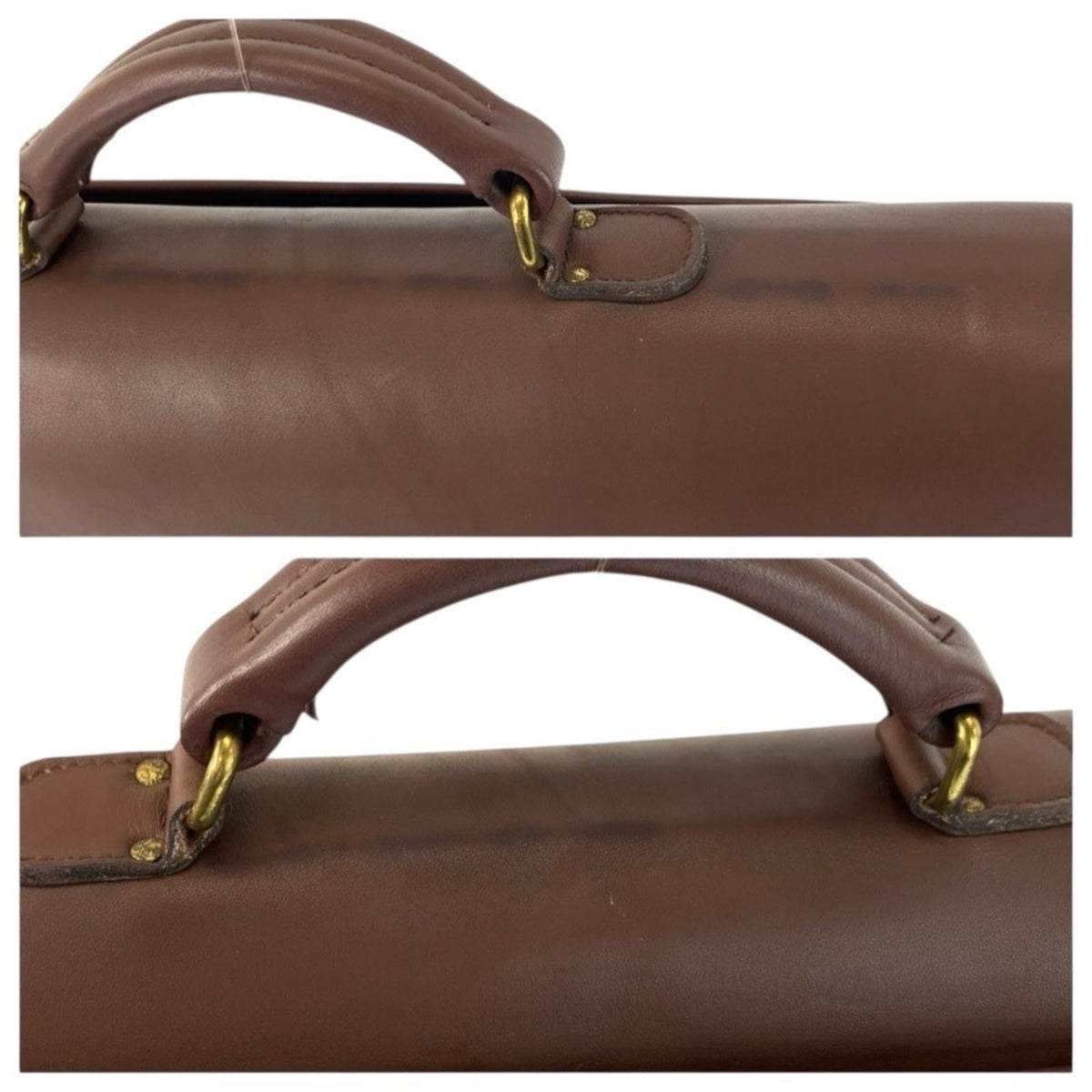 Coach Brown Leather Briefcase (Pre-Owned)