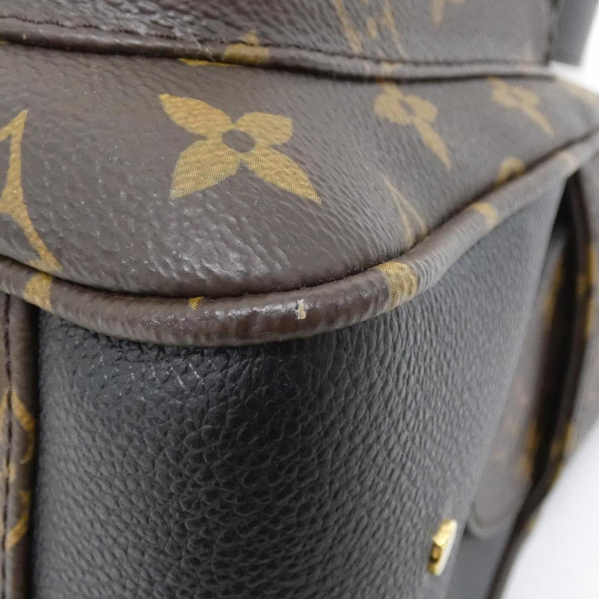 Louis Vuitton Brown Coated Canvas Handbag (Pre-Owned)