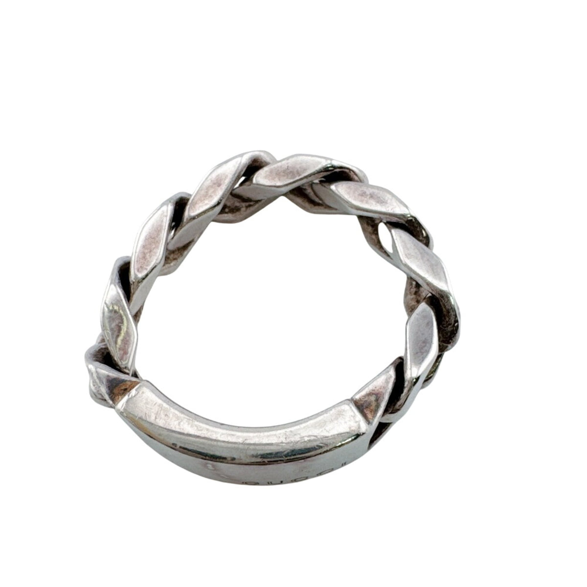 Gucci Silver Silver 925 Band Ring (Pre-Owned)