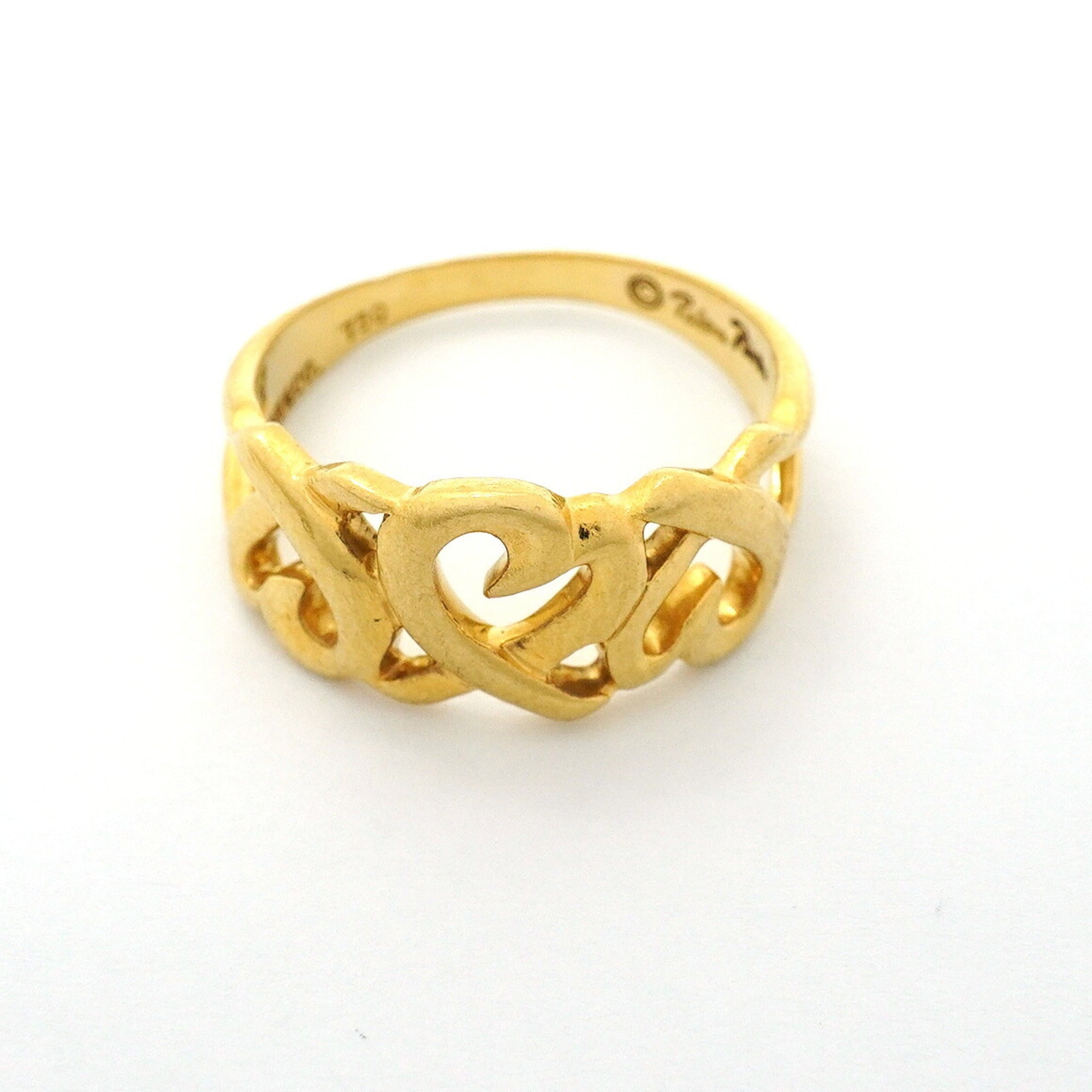 Tiffany Yellow Gold (18K) Band Ring (Pre-Owned)