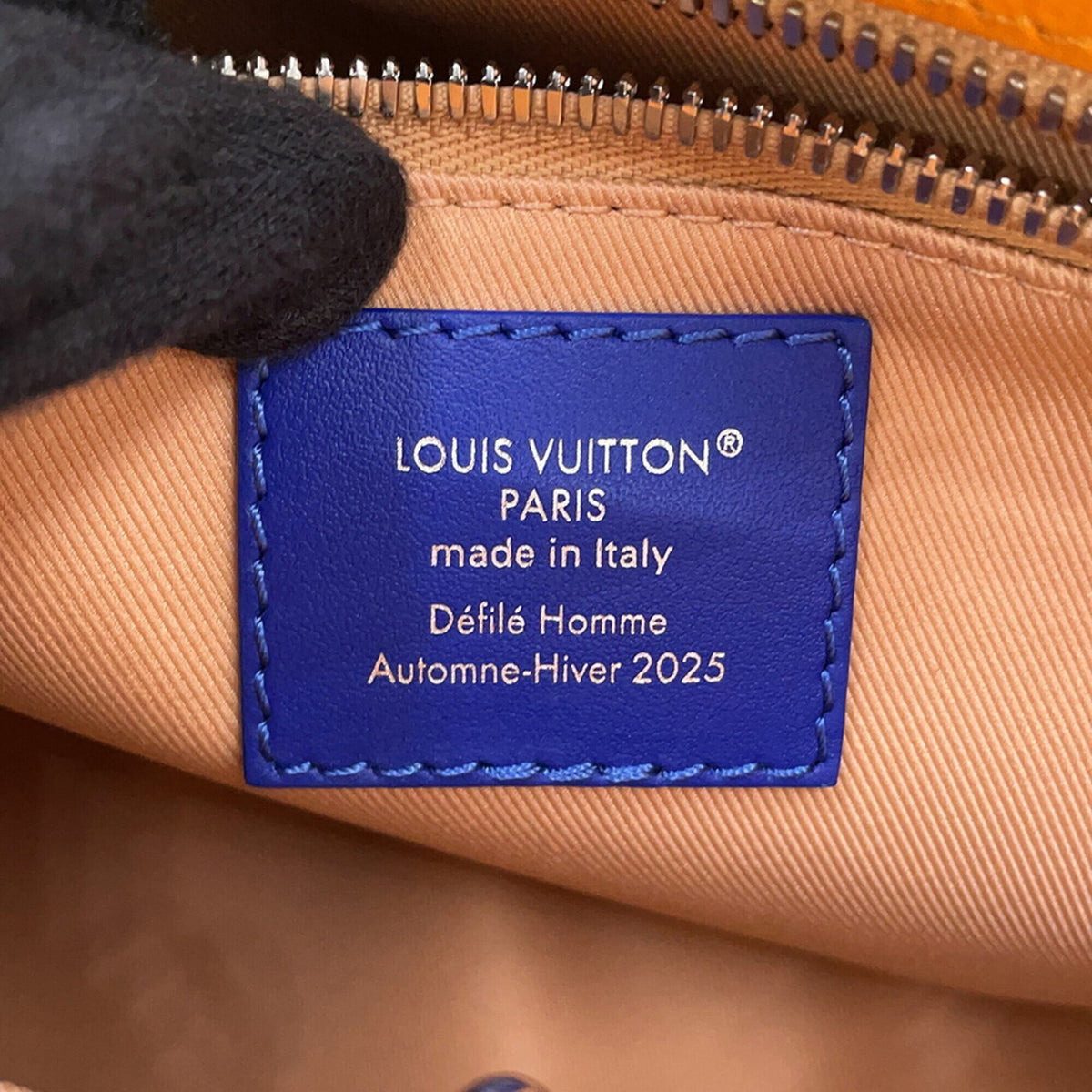 Louis Vuitton Saffron Yellow Leather Handbag (Pre-Owned)