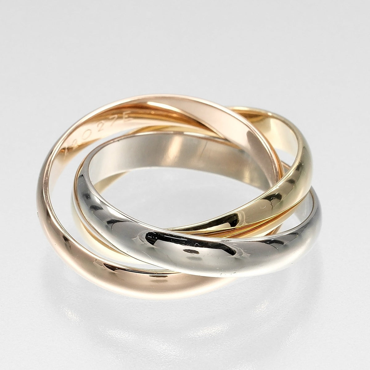 Cartier Trinity Yellow Gold (18K) Pink Gold (18K) White Gold (18K) Band Ring (Pre-Owned)